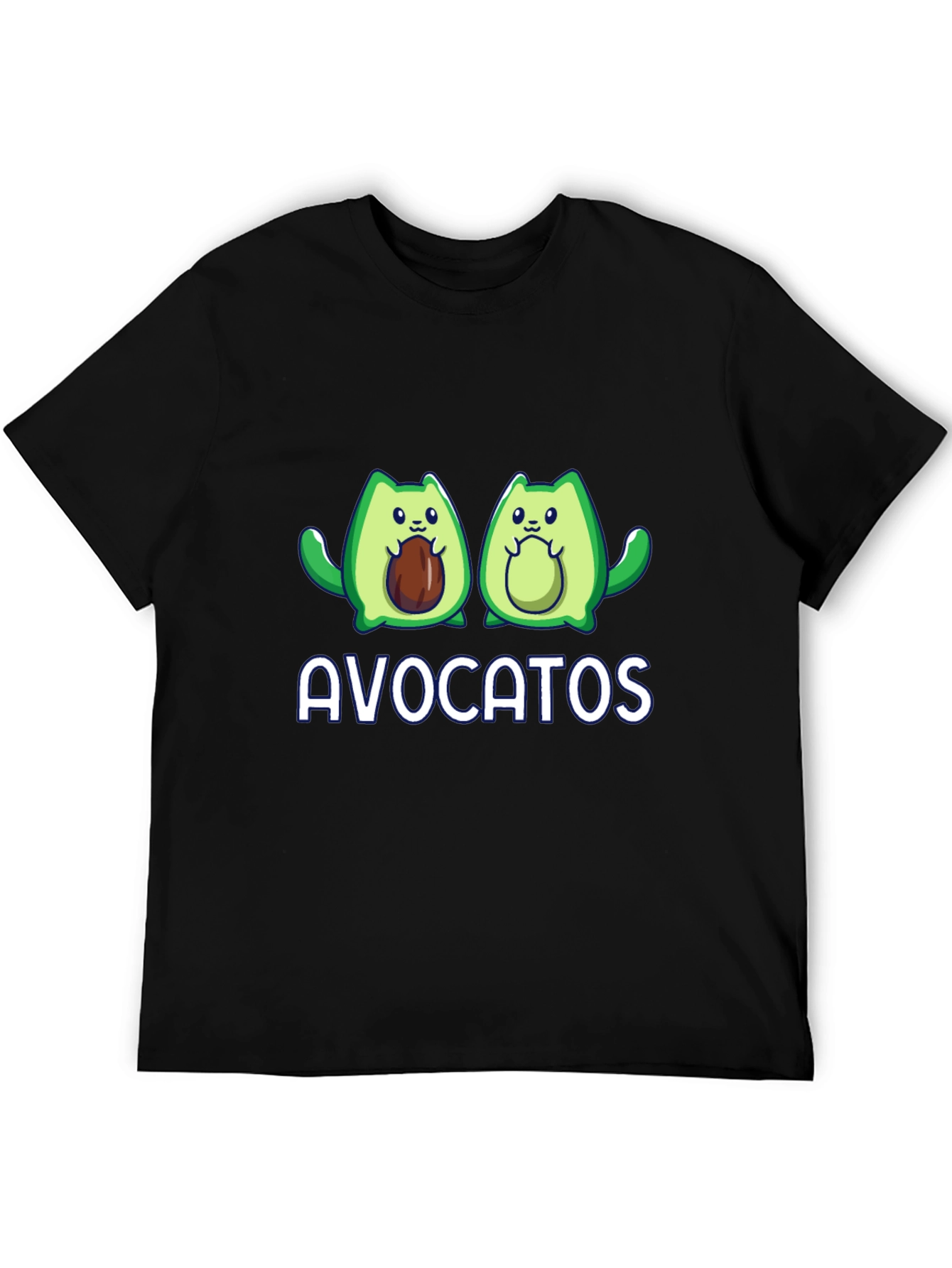 Avocatos T-Shirt - Cute Avocado Cat Graphic Tee
