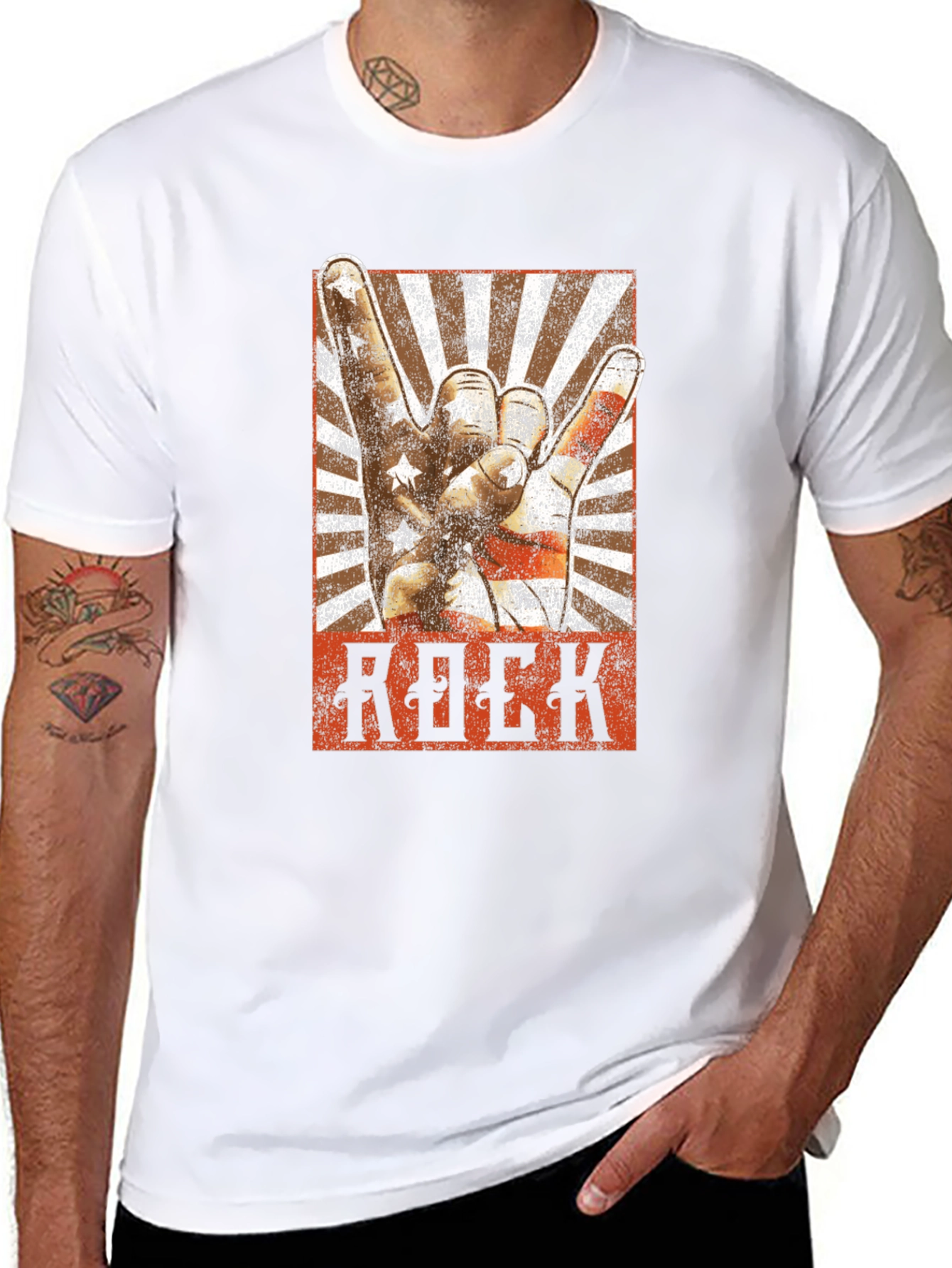 Rock and Roll Hand Sign T-Shirt
