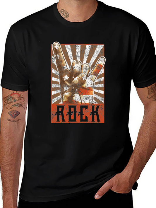 Rock and Roll Hand Sign T-Shirt