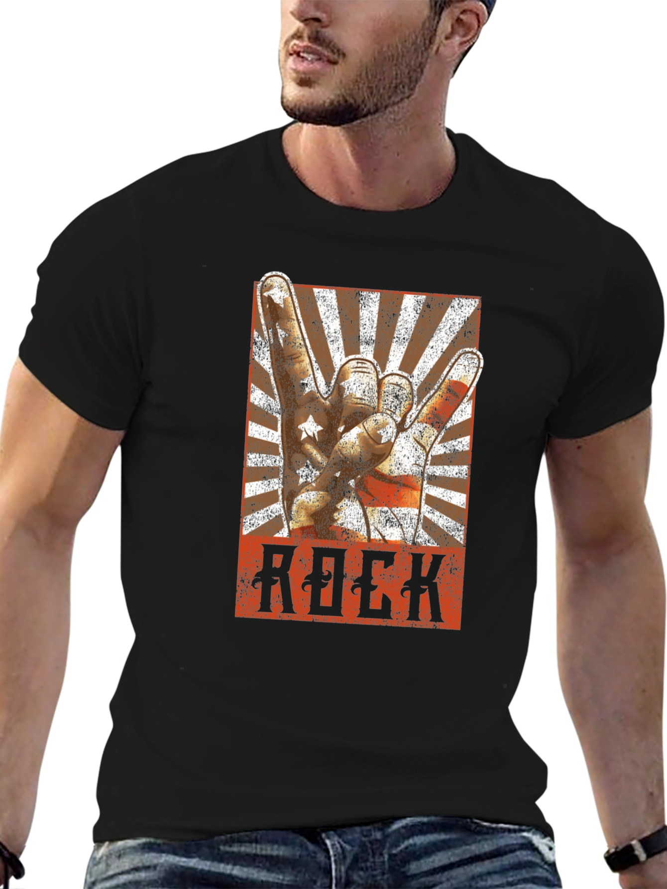 Rock and Roll Hand Sign T-Shirt