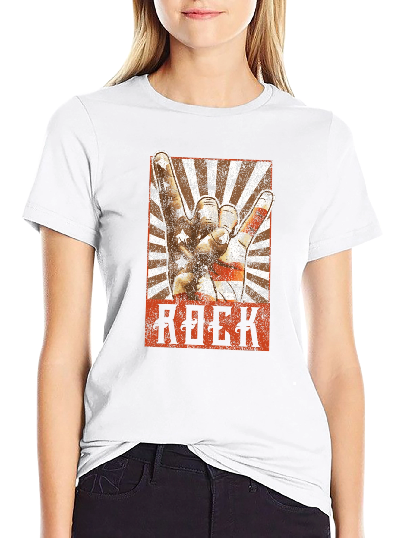 Rock and Roll Hand Sign T-Shirt
