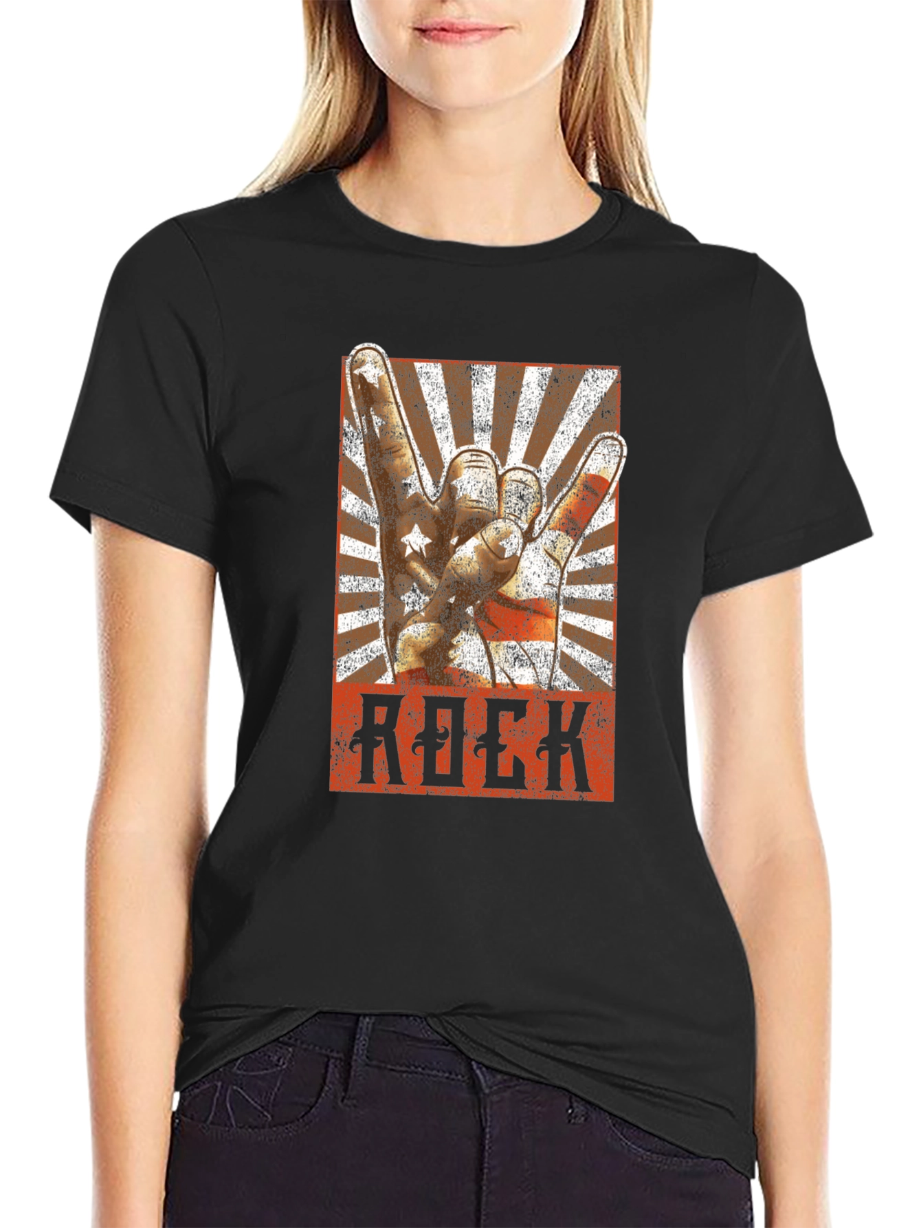 Rock and Roll Hand Sign T-Shirt