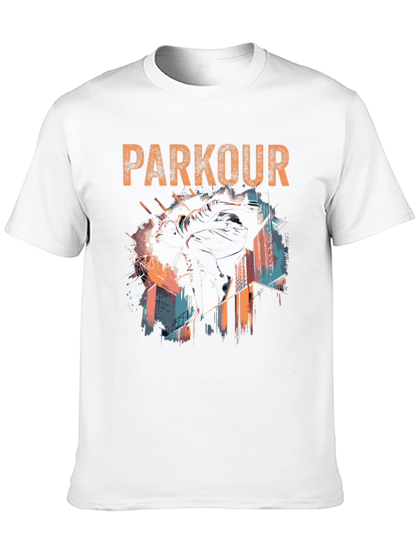 Parkour Graphic T-Shirt - Urban Acrobat