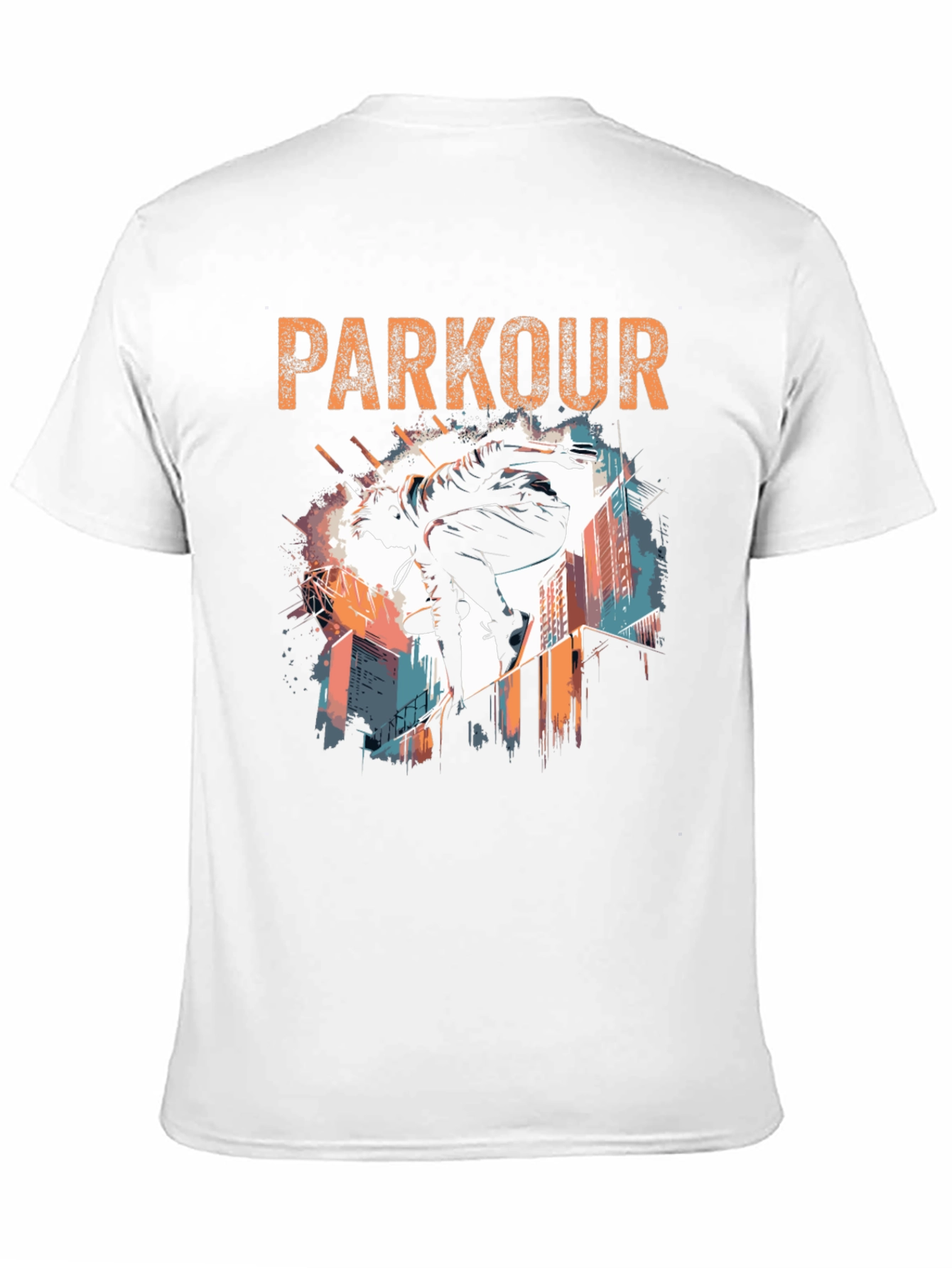 Parkour Graphic T-Shirt - Urban Acrobat