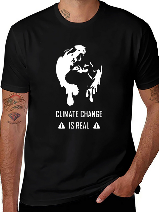 Climate Change Awareness Graphic T-Shirt