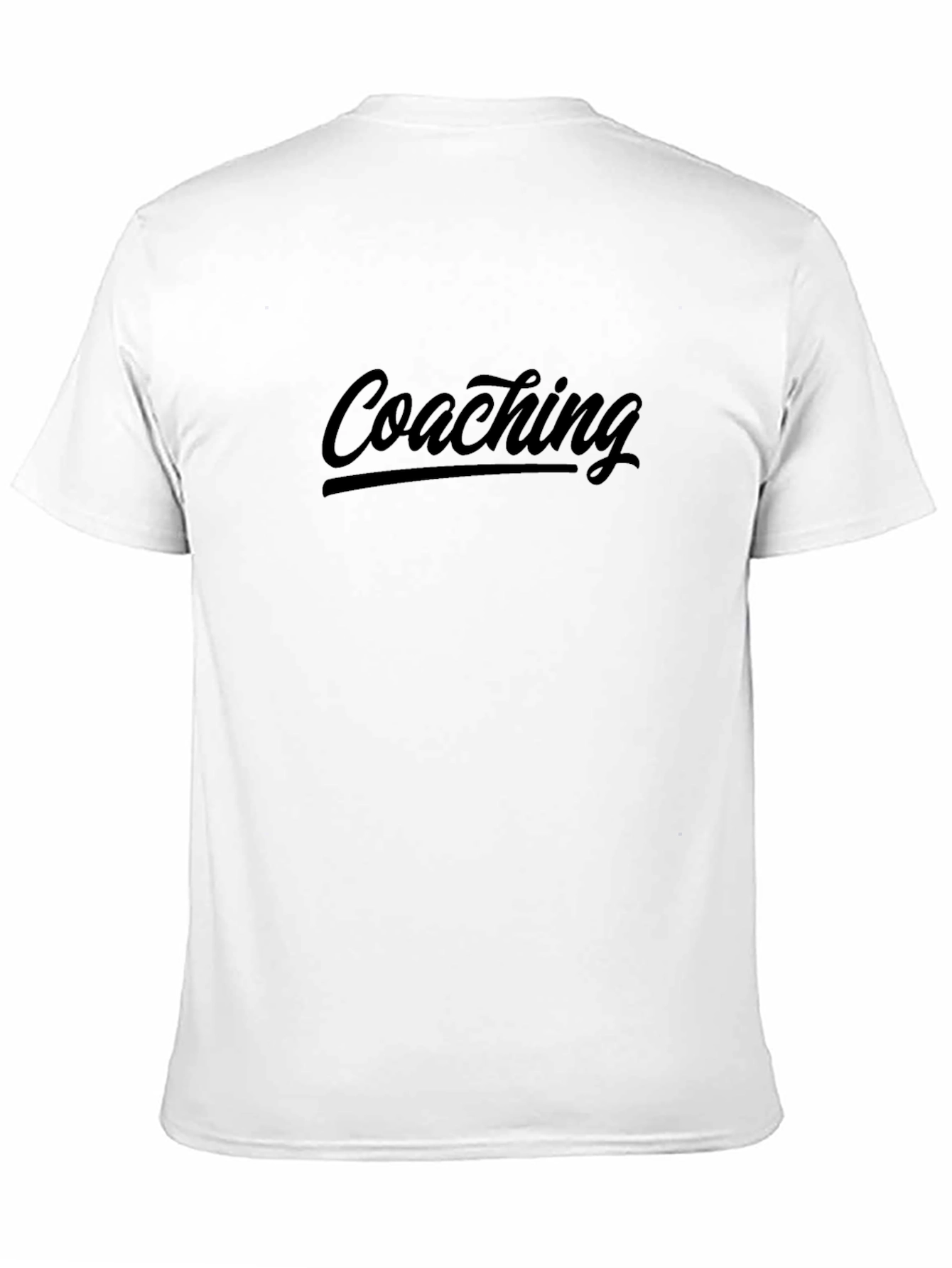 Coaching T-Shirt - Soft Cotton Crew Neck Tee