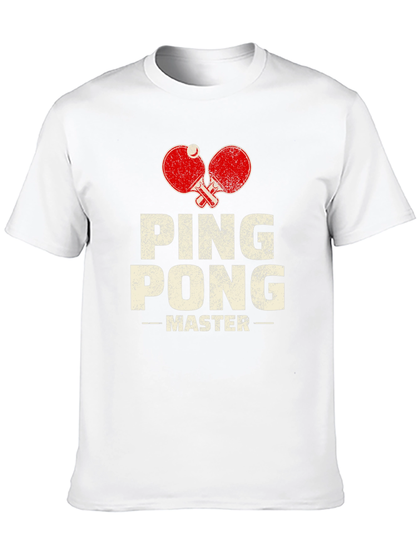 Ping Pong Master Black T-Shirt