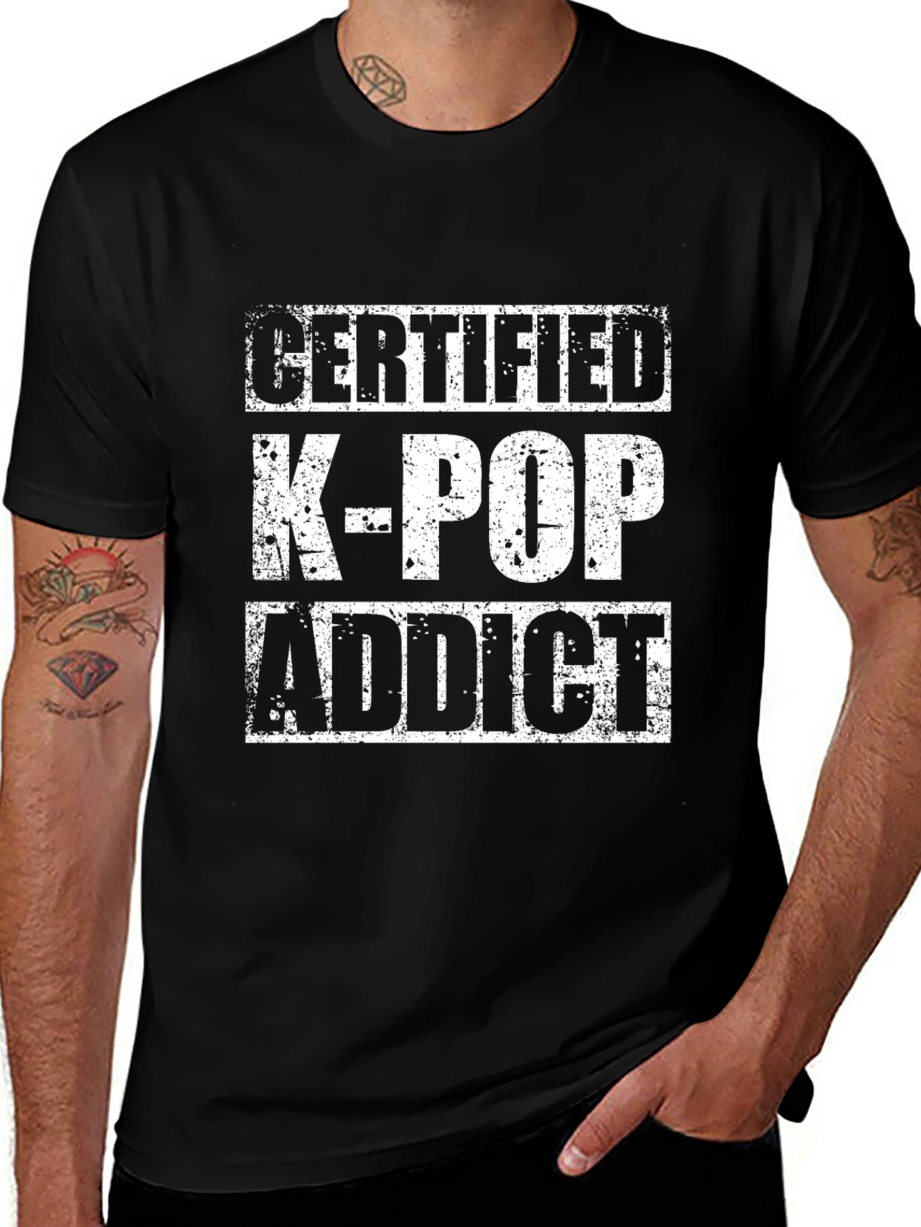 Certified K-Pop Addict T-Shirt