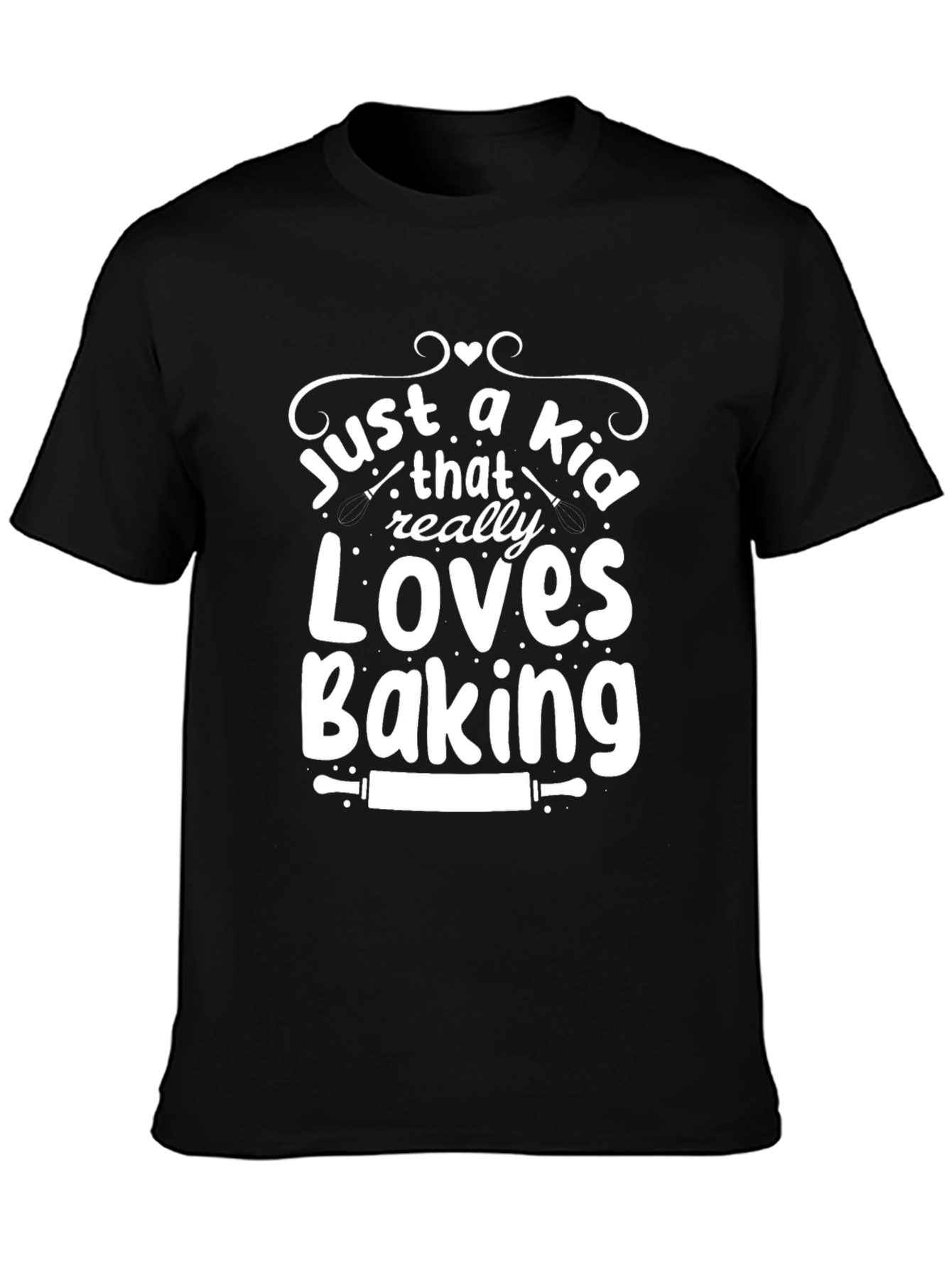 Just a Kid Who Loves Baking T-Shirt