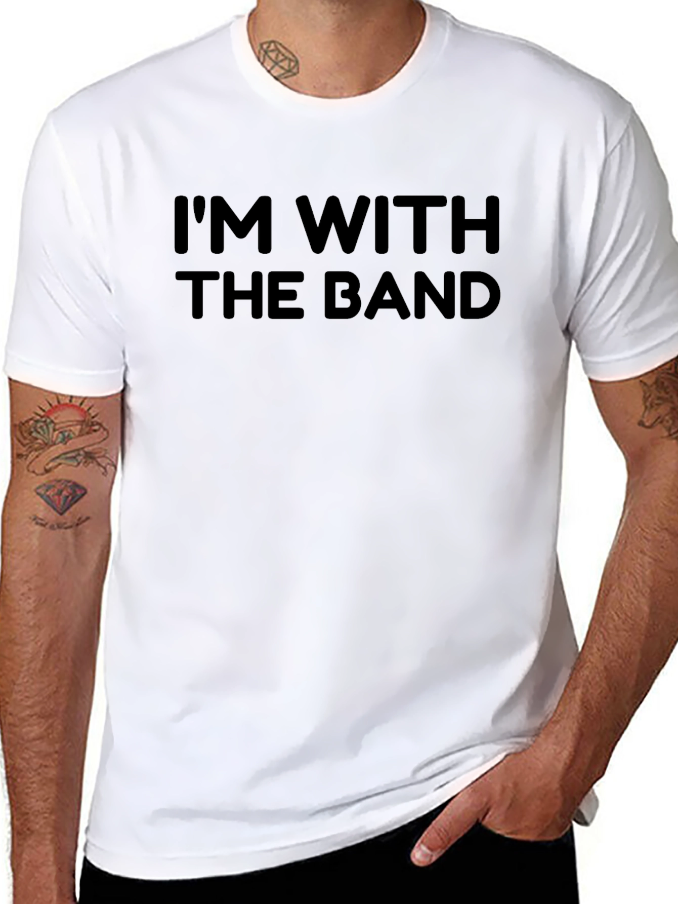 Im With The Band Graphic Tee