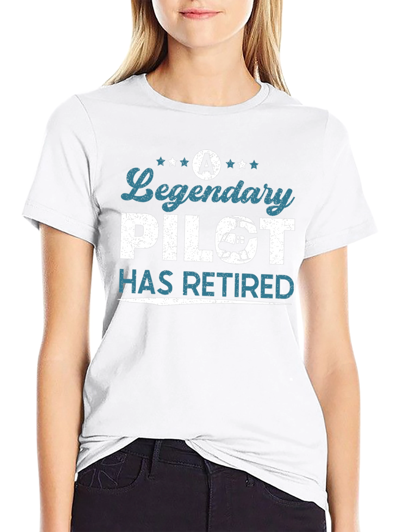 Legendary Pilot Retired Graphic T-Shirt