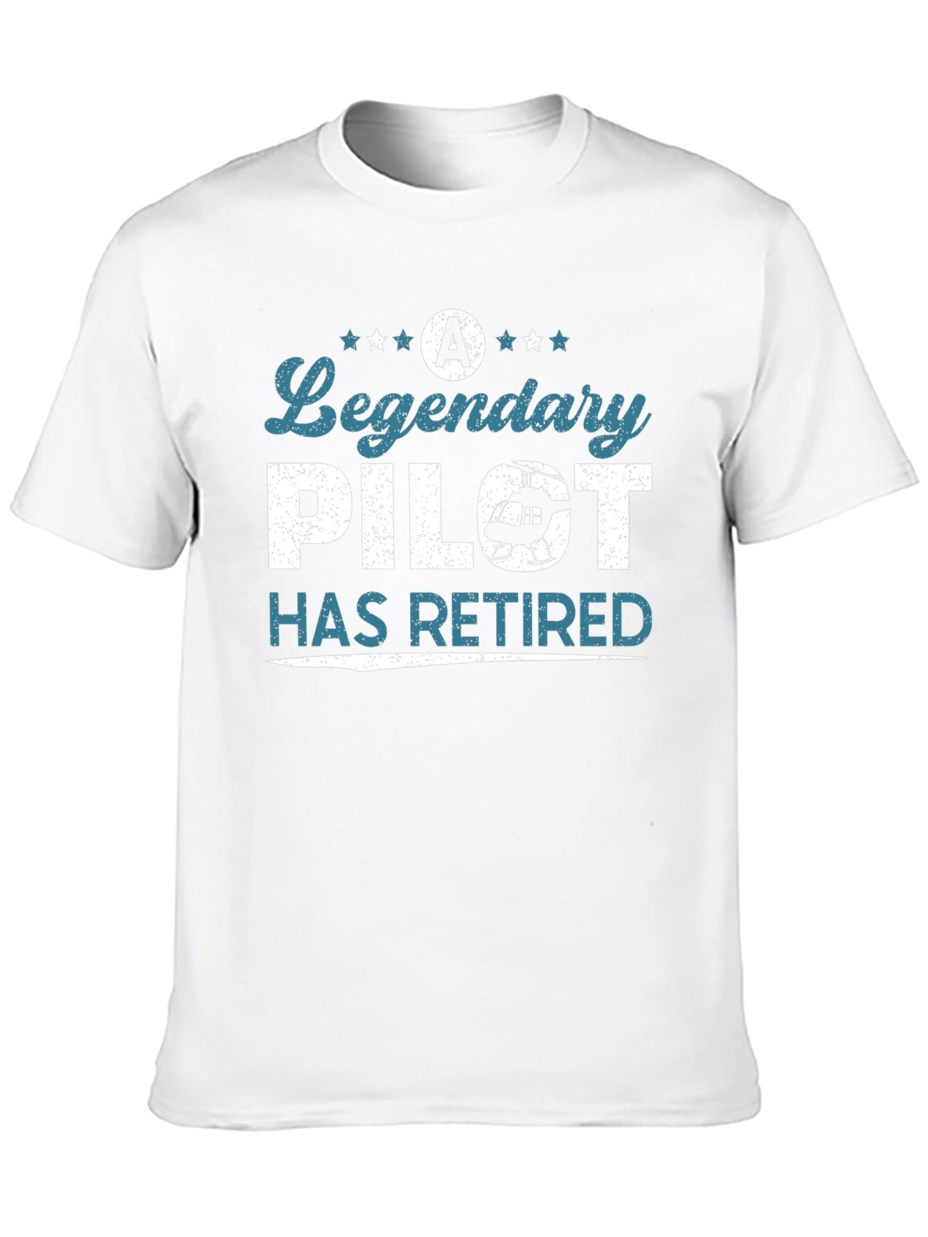 Legendary Pilot Retired Graphic T-Shirt