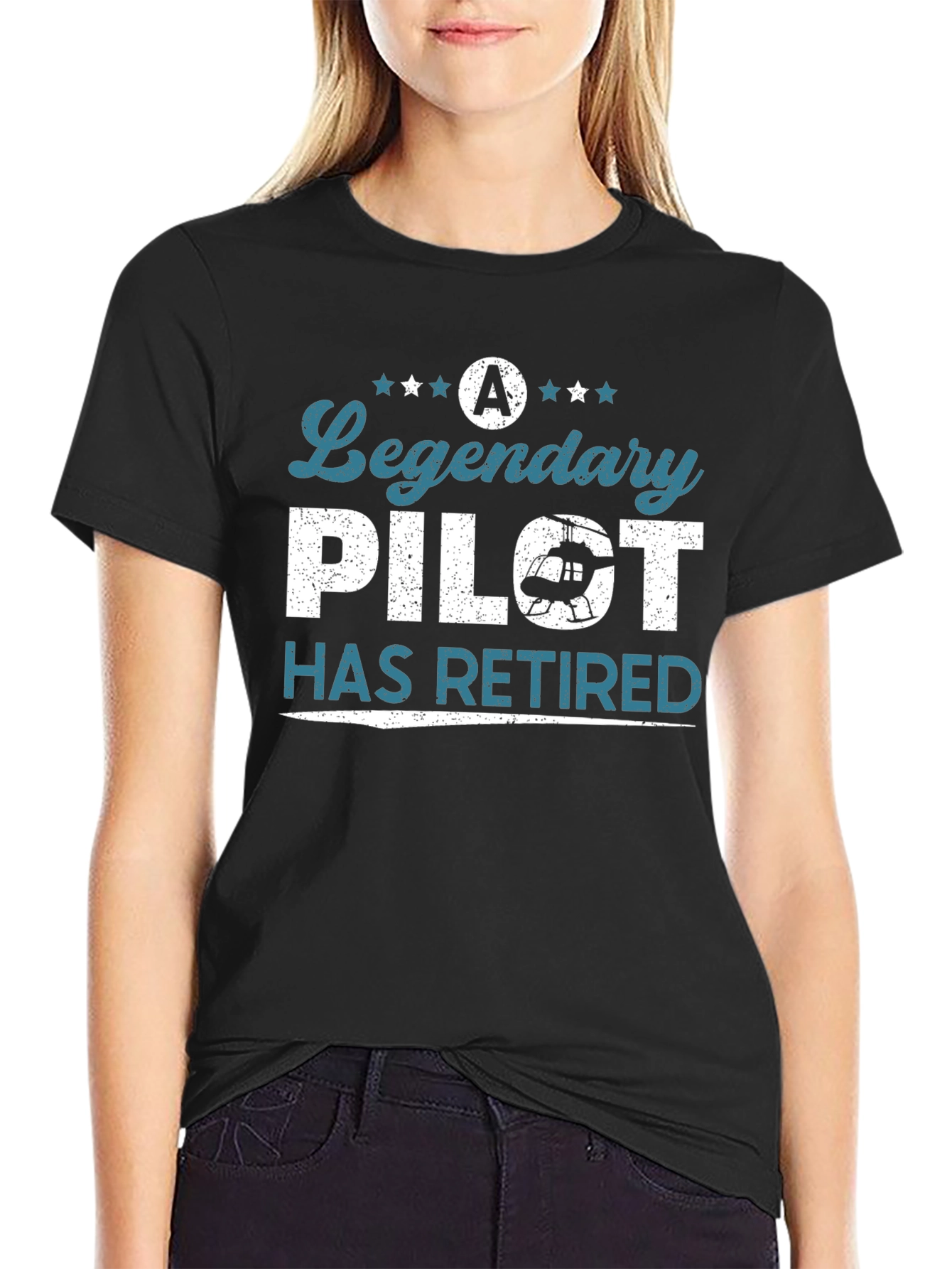 Legendary Pilot Retired Graphic T-Shirt