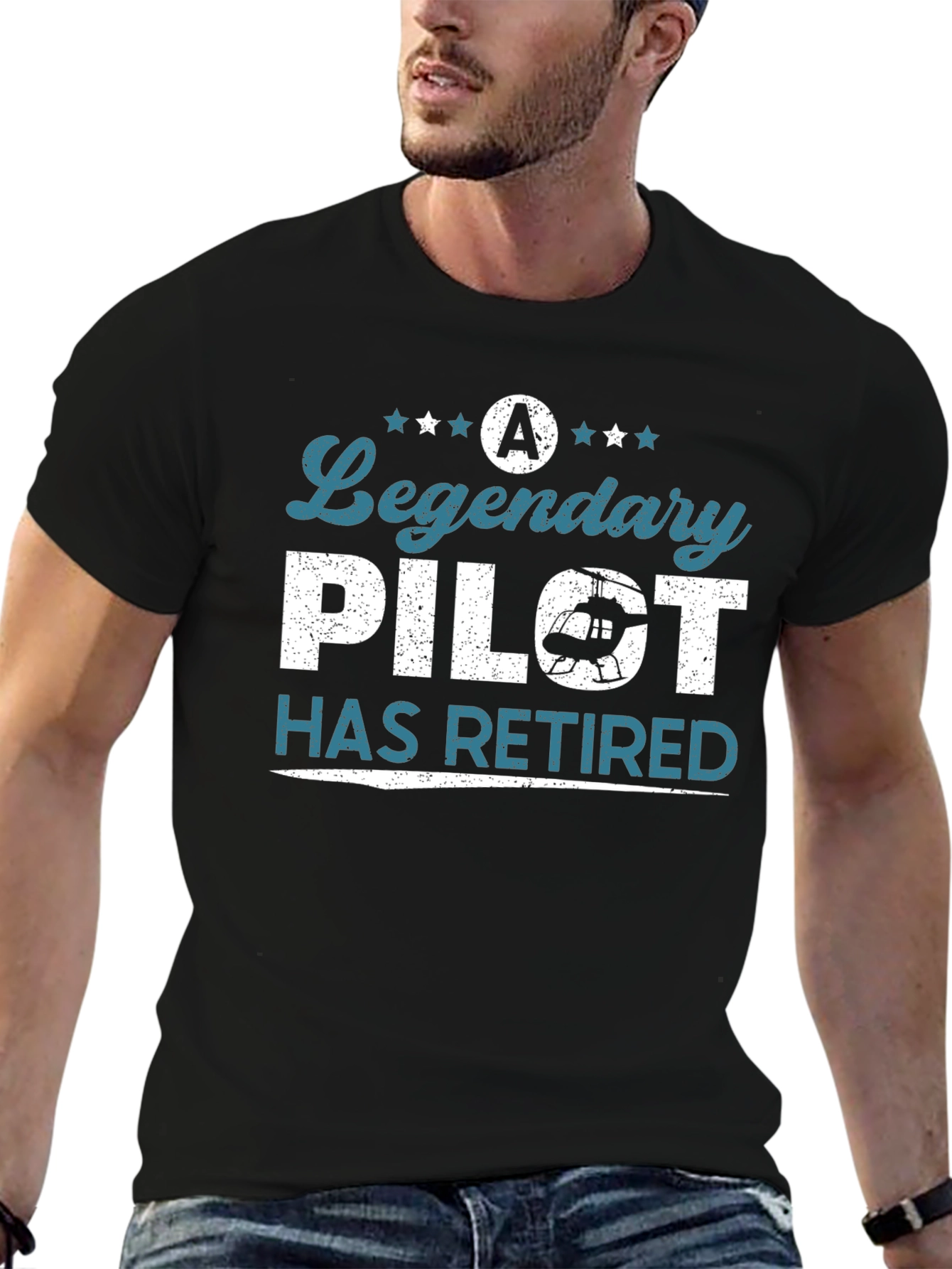 Legendary Pilot Retired Graphic T-Shirt