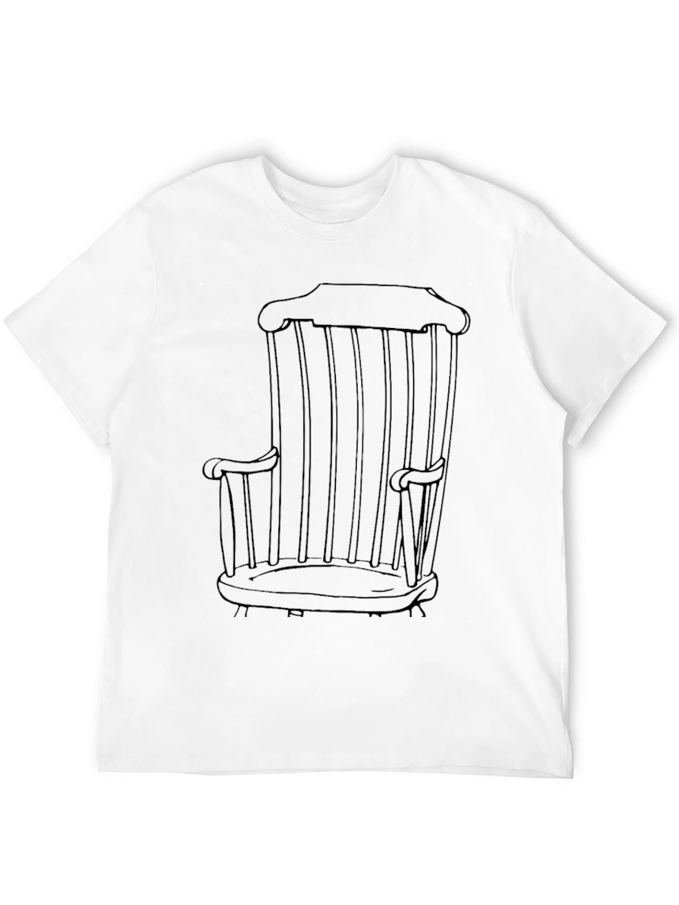 Rocking Chair Graphic Tee - Modern Comfort
