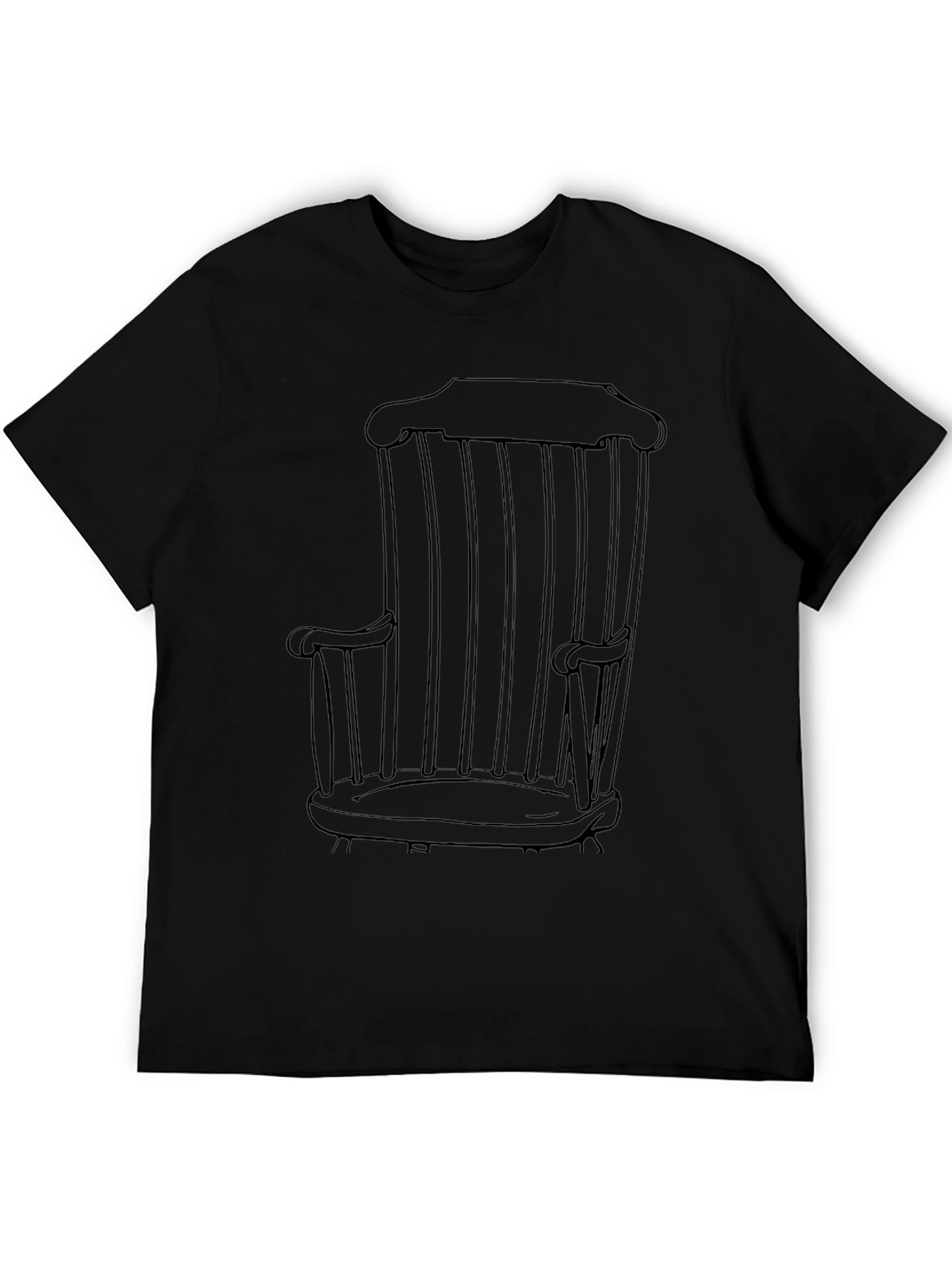 Rocking Chair Graphic Tee - Modern Comfort