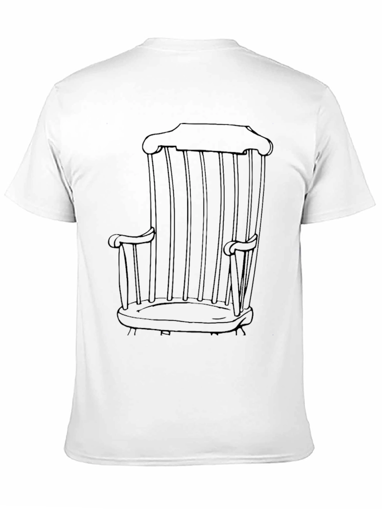 Rocking Chair Graphic Tee - Modern Comfort
