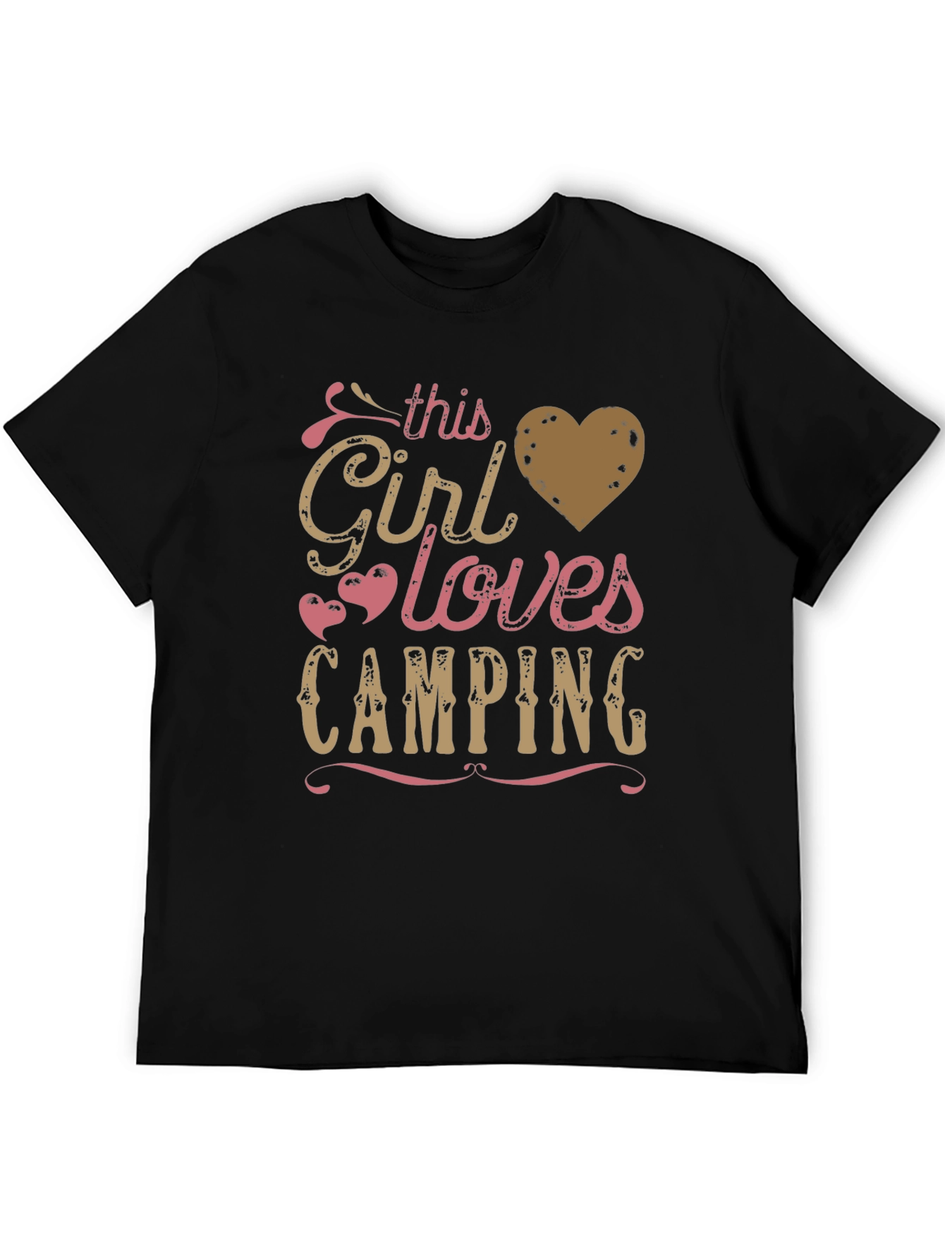 Camping Lover T-Shirt - This Girl Loves Camping