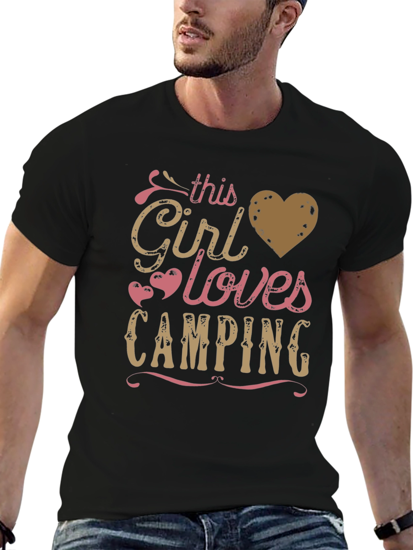 Camping Lover T-Shirt - This Girl Loves Camping