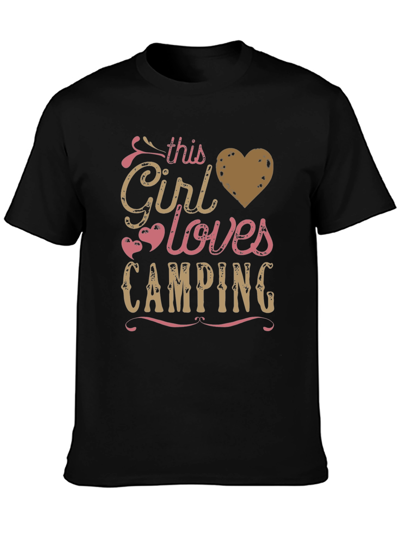 Camping Lover T-Shirt - This Girl Loves Camping