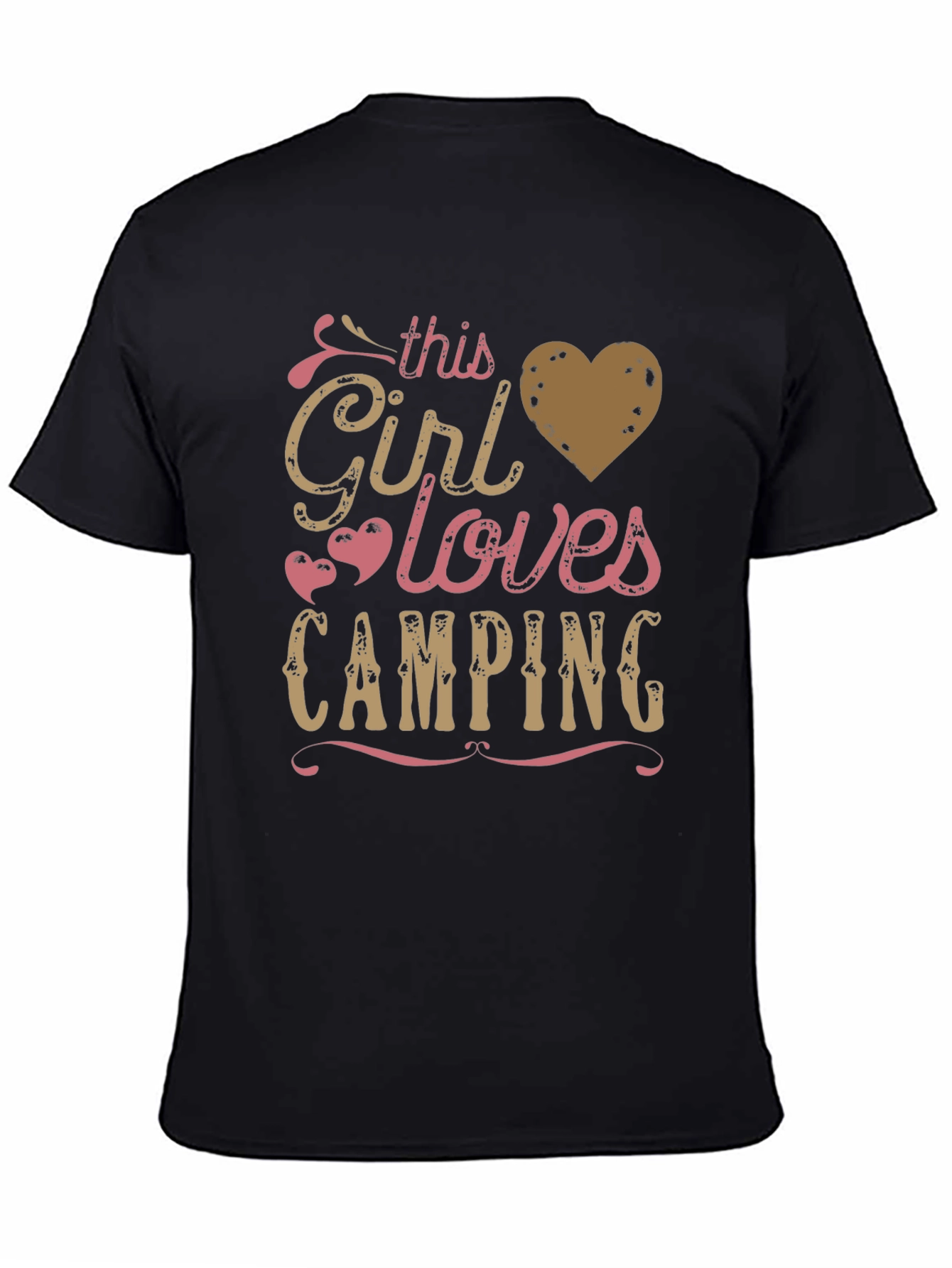 Camping Lover T-Shirt - This Girl Loves Camping