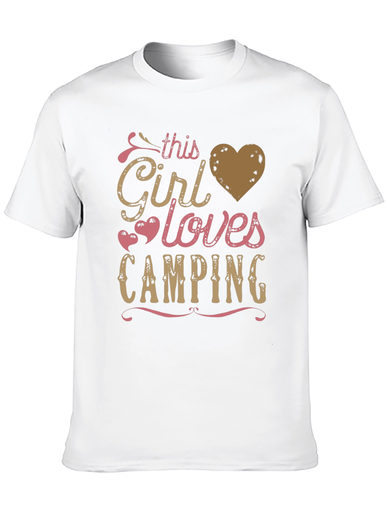 Camping Lover T-Shirt - This Girl Loves Camping