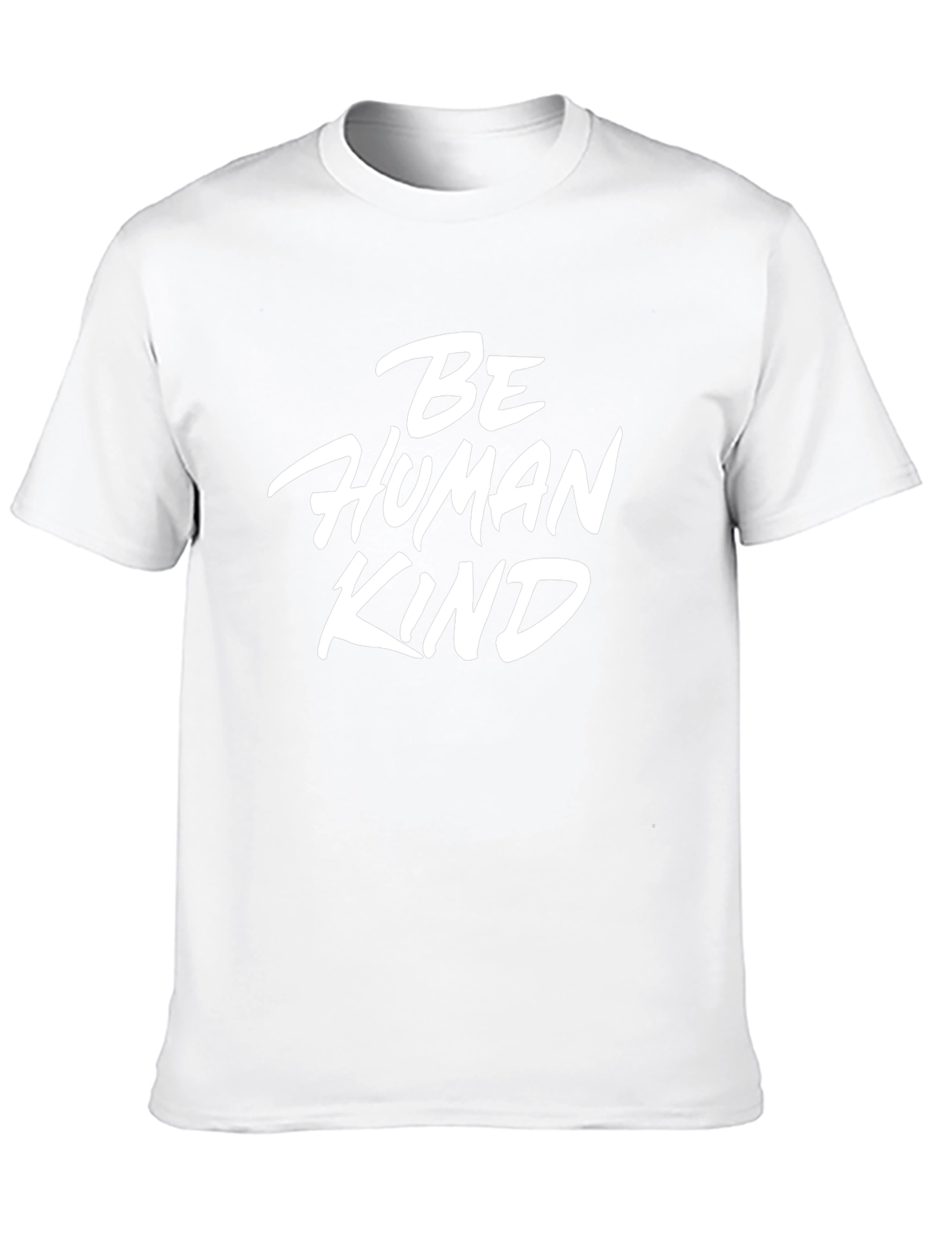 Be Human Kind Black Graphic T-Shirt
