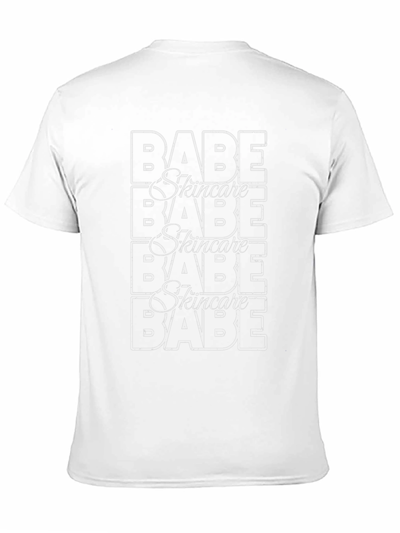 Babe Skincare Graphic T-Shirt - Trendy Casual Tee