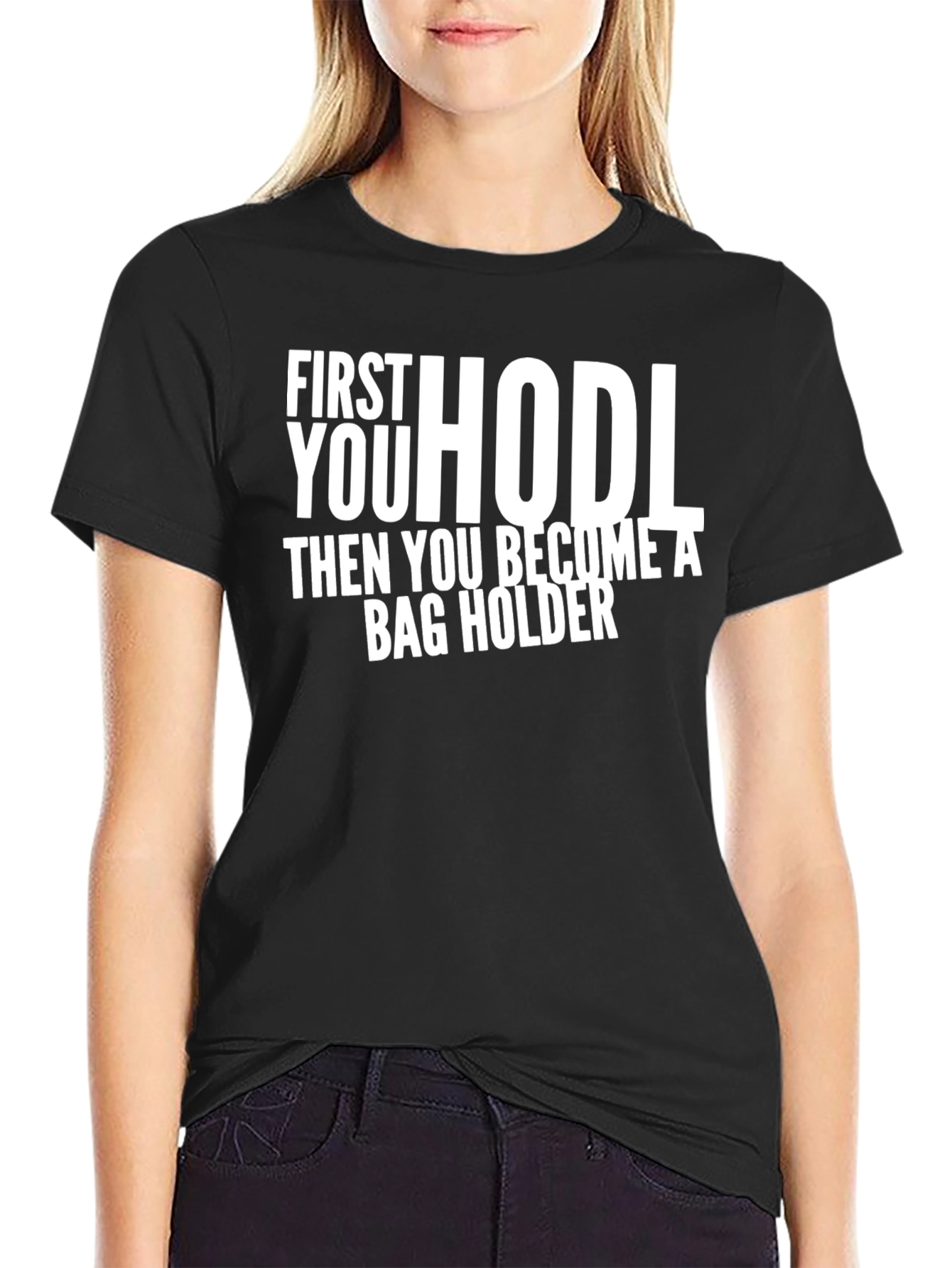 HODL Bag Holder Crypto T-Shirt