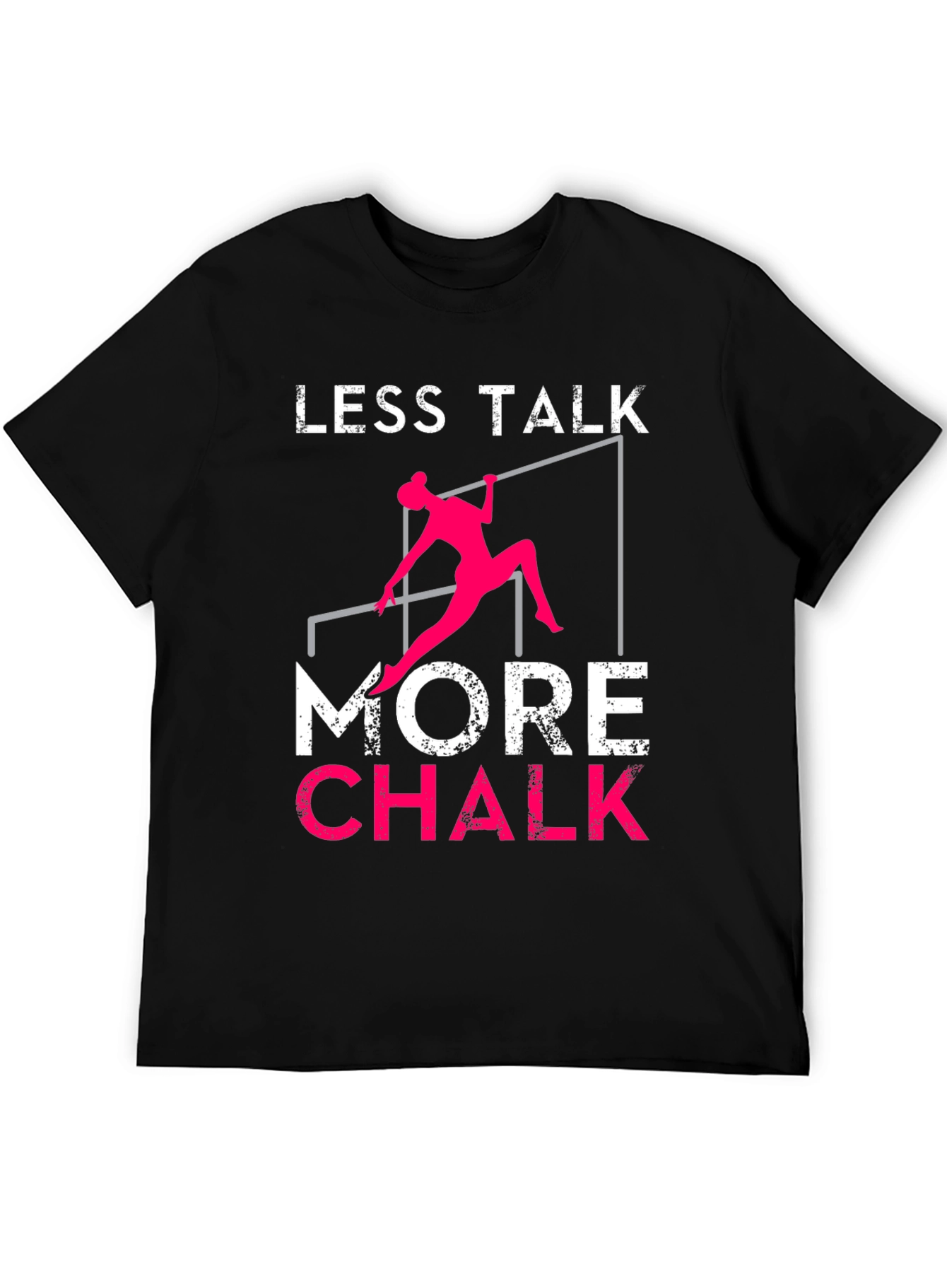 Gymnastics T-Shirt - Less Talk More Chalk