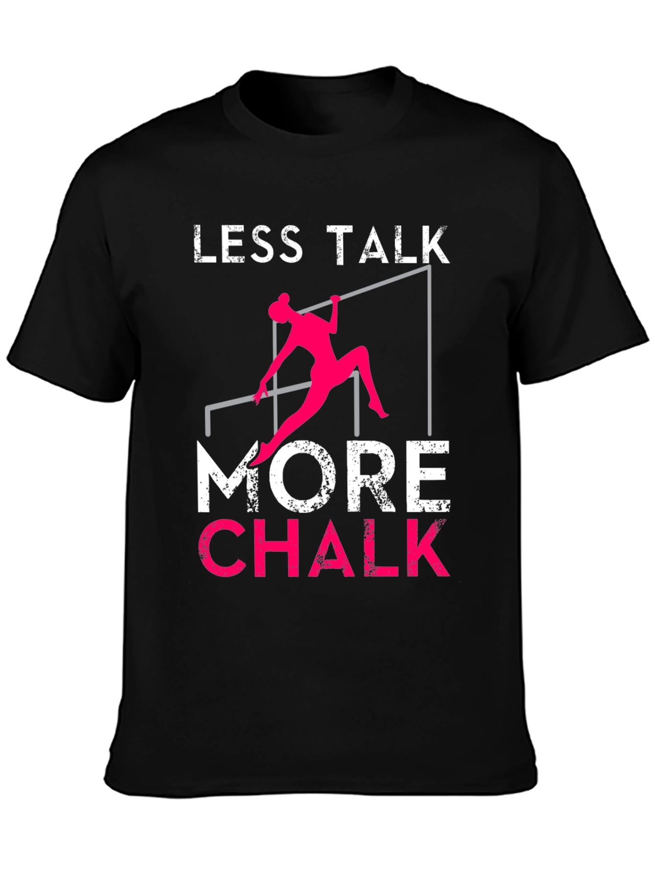 Gymnastics T-Shirt - Less Talk More Chalk
