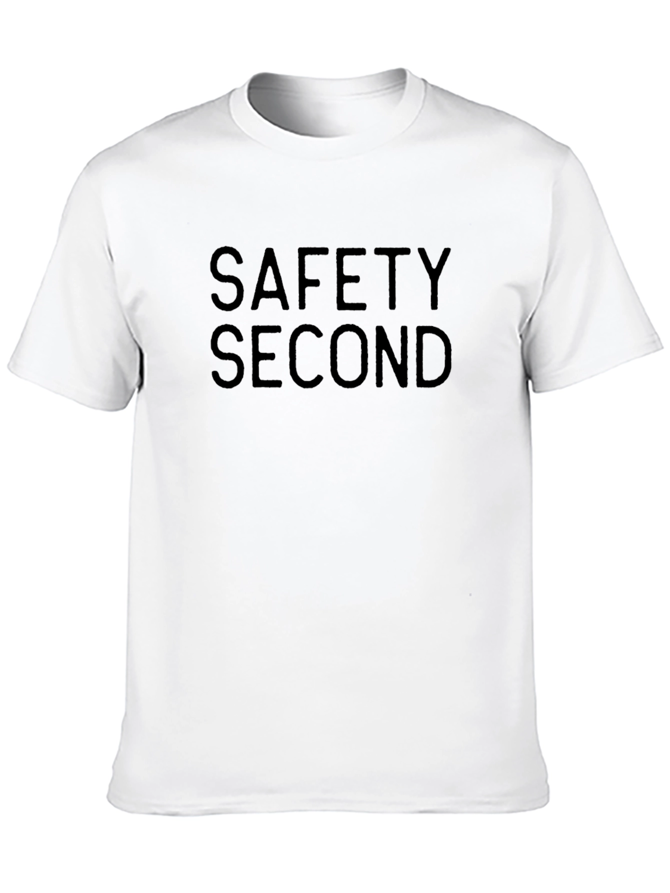 Safety Second Black Crewneck T-Shirt