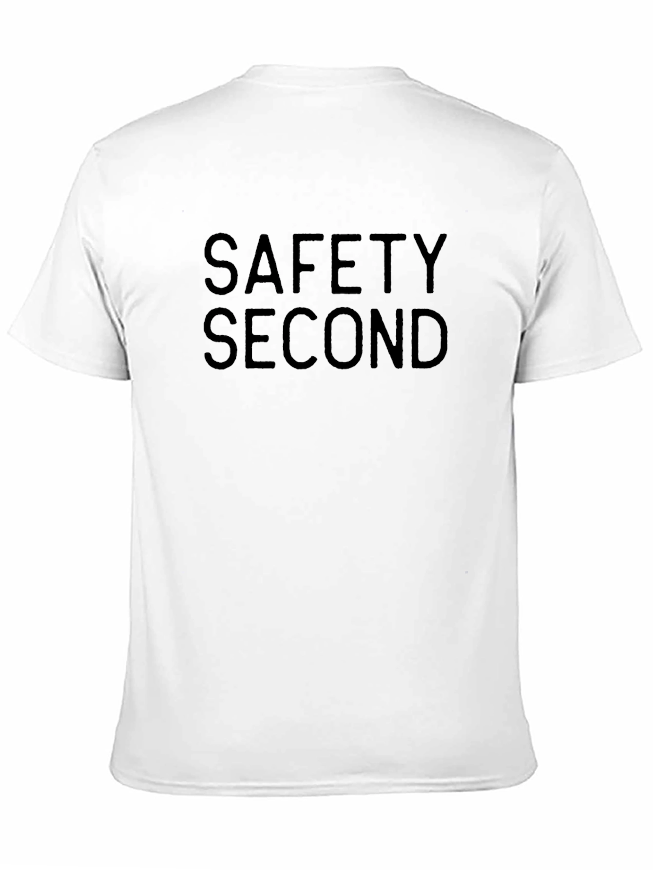 Safety Second Black Crewneck T-Shirt