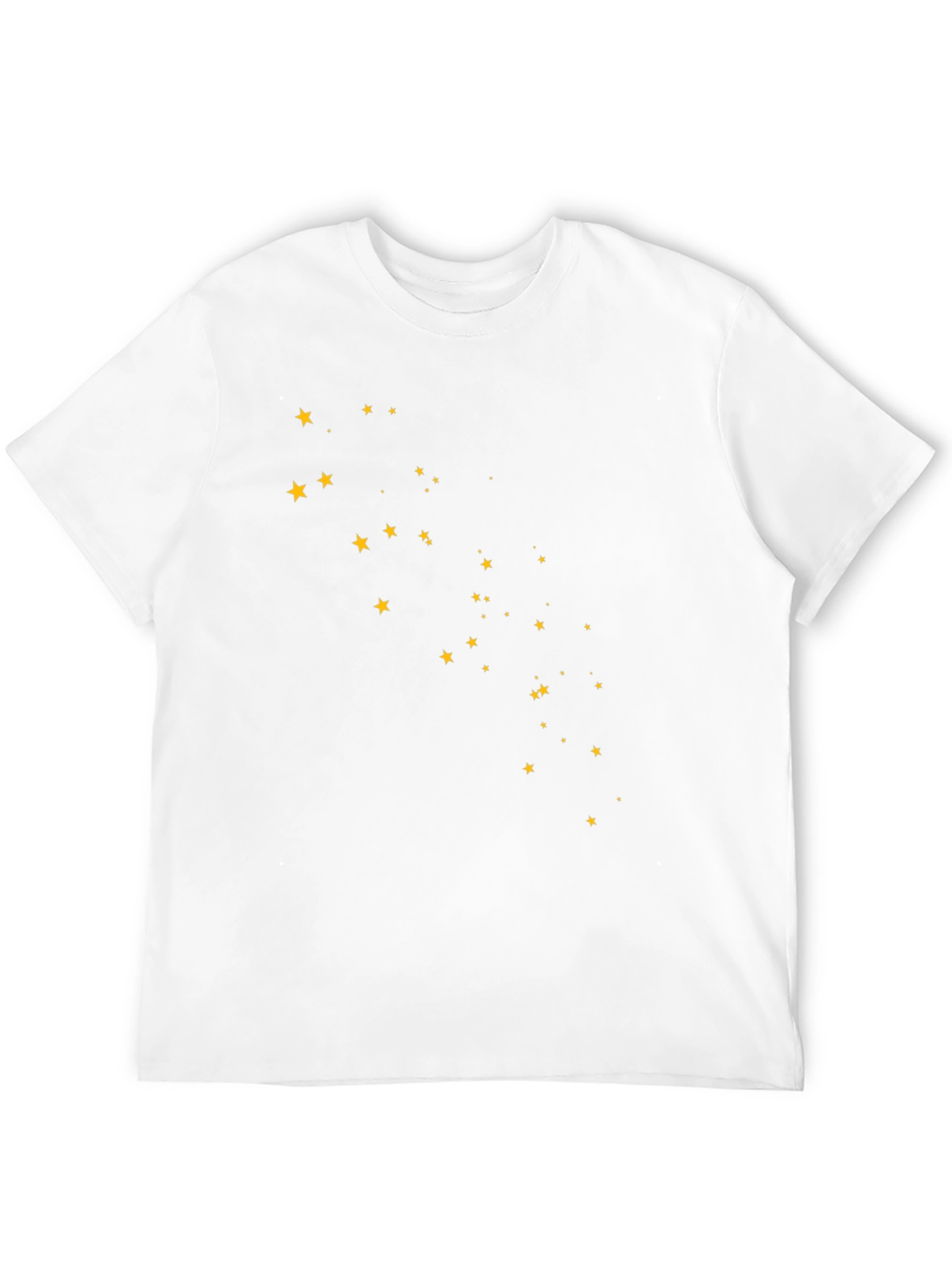 Starry Night Black T-Shirt for Men