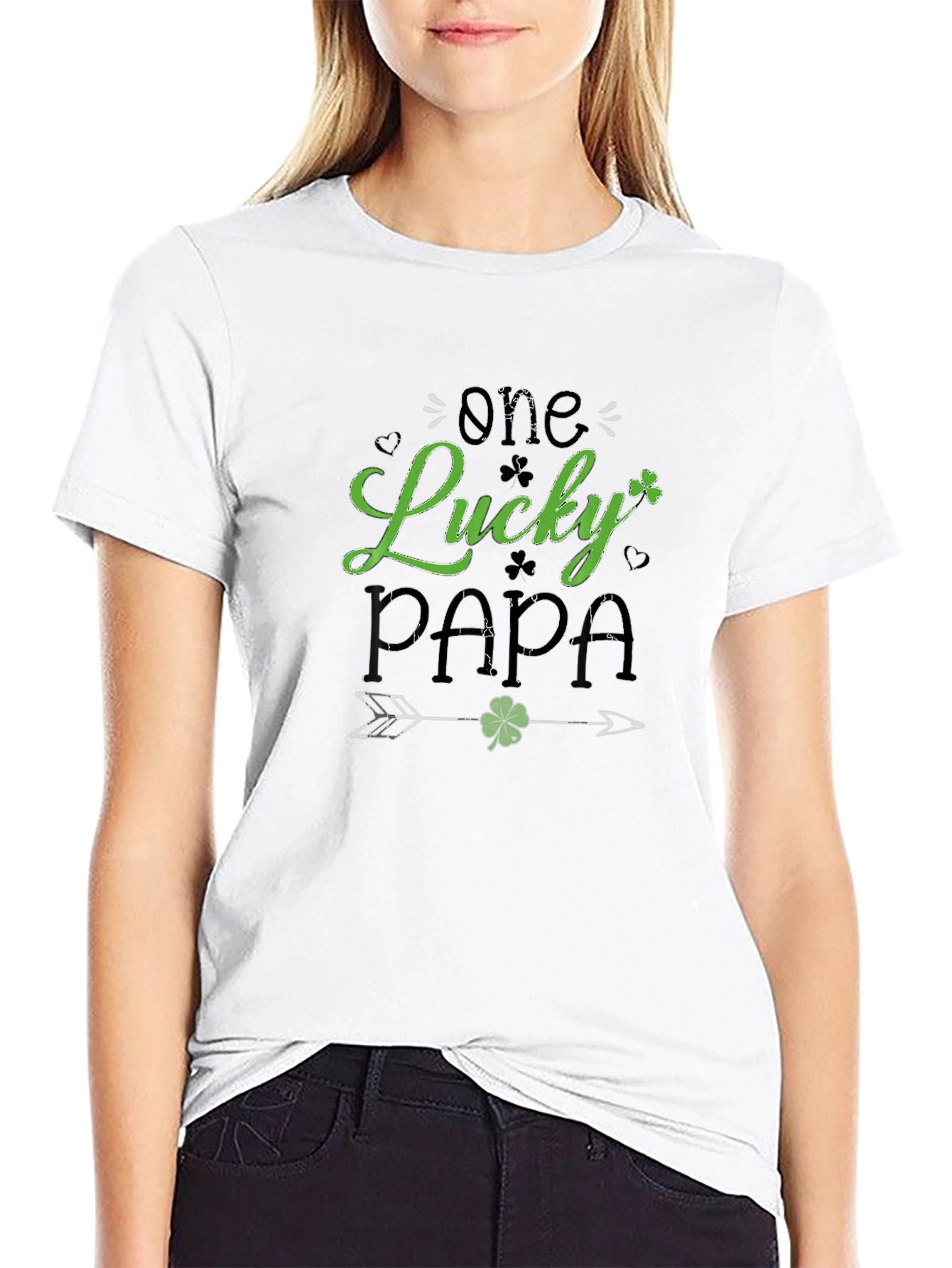 Lucky Papa T-Shirt - St. Patricks Day