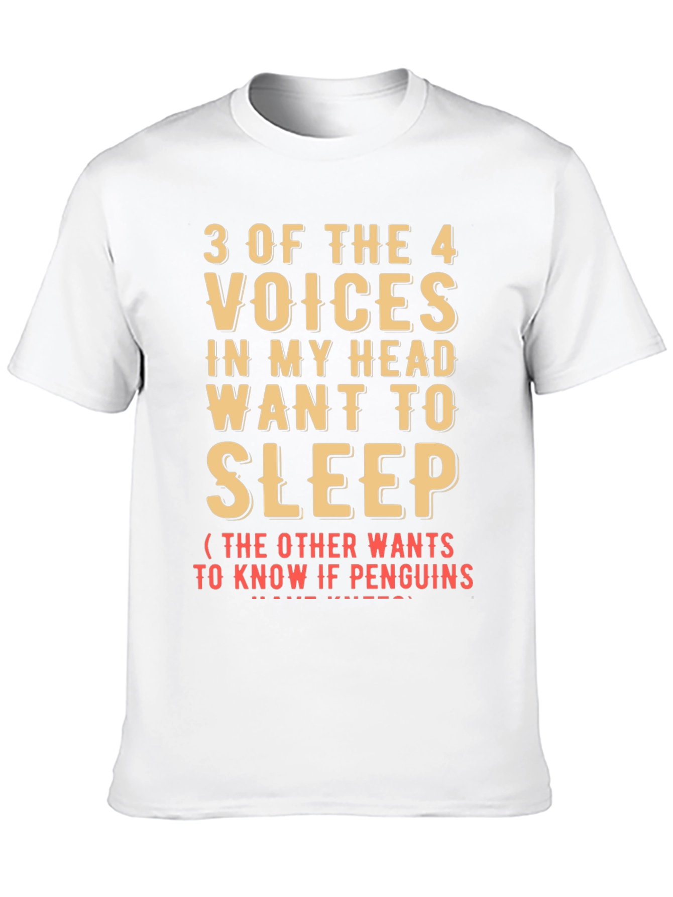 Funny Voices in My Head Graphic T-Shirt