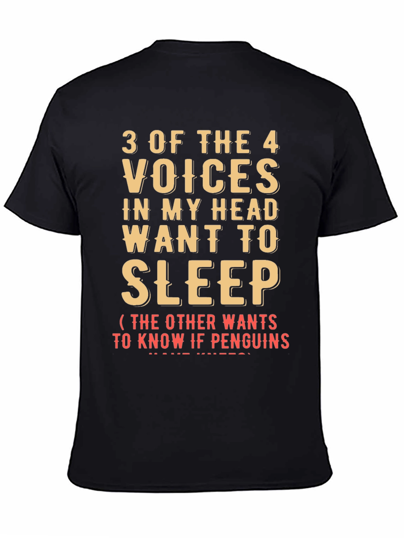 Funny Voices in My Head Graphic T-Shirt