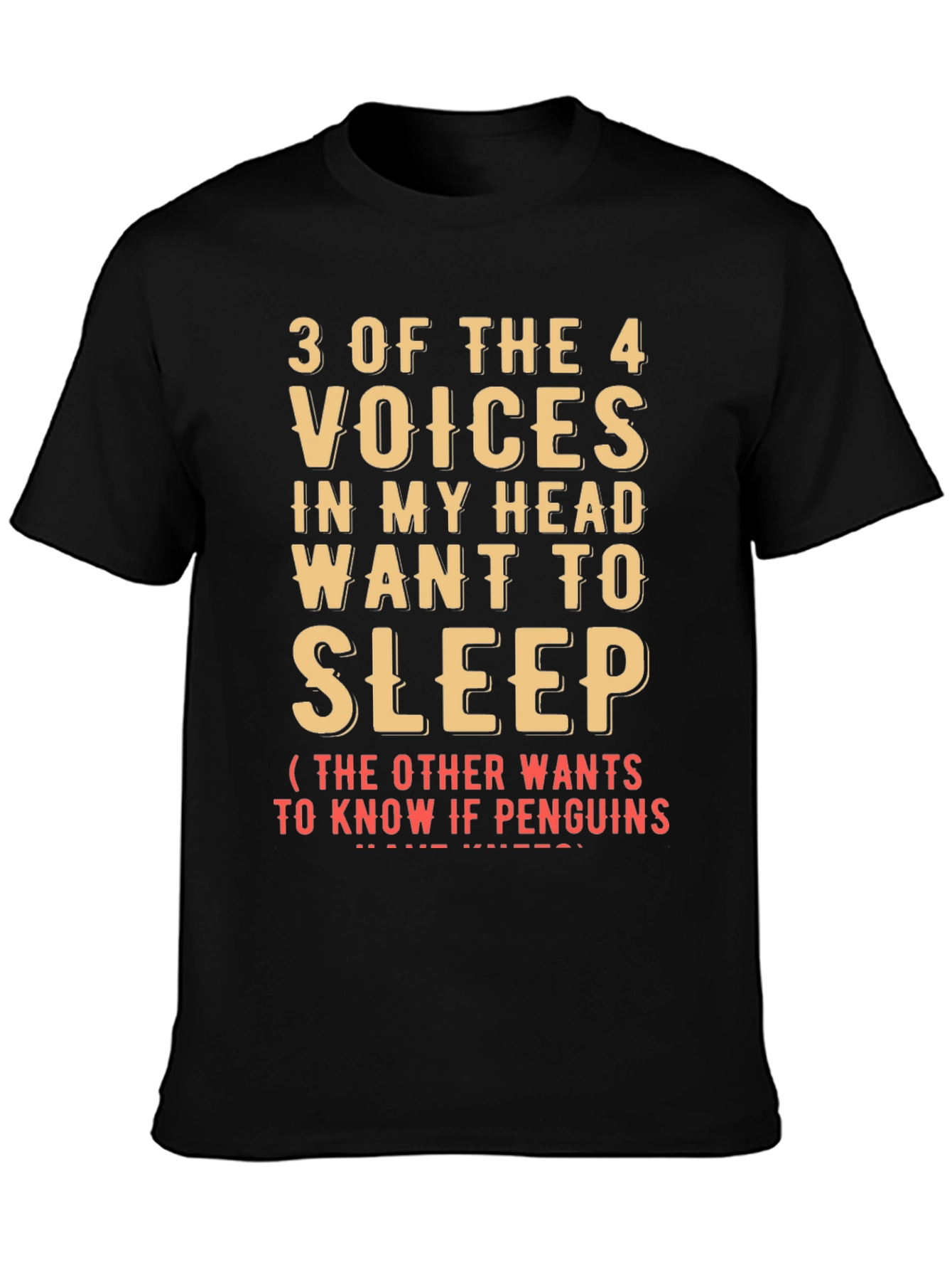 Funny Voices in My Head Graphic T-Shirt