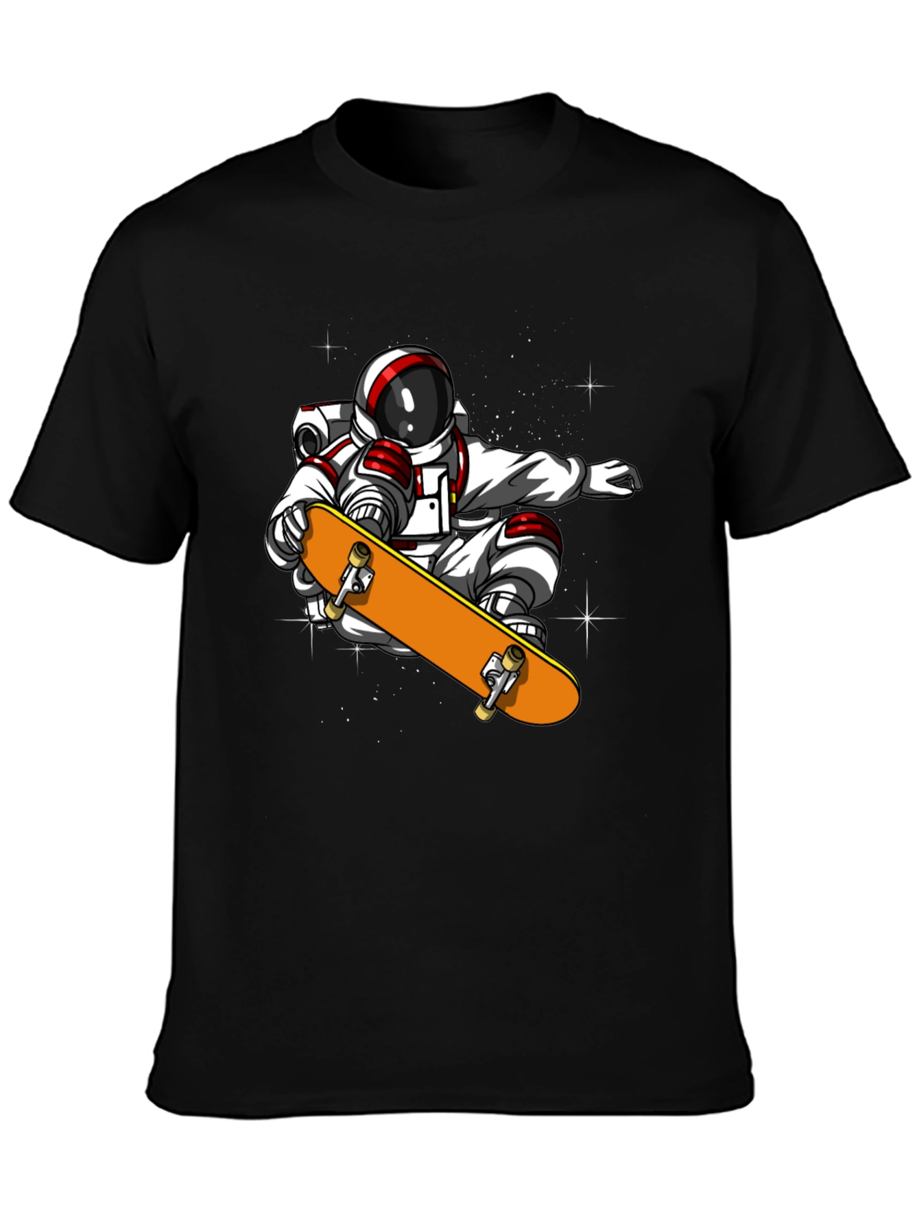 Astronaut Skateboard T-Shirt