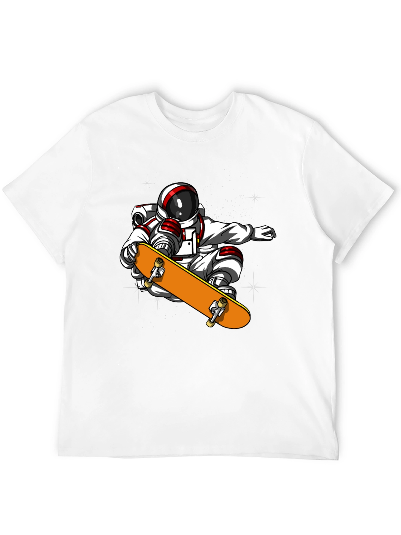 Astronaut Skateboard T-Shirt