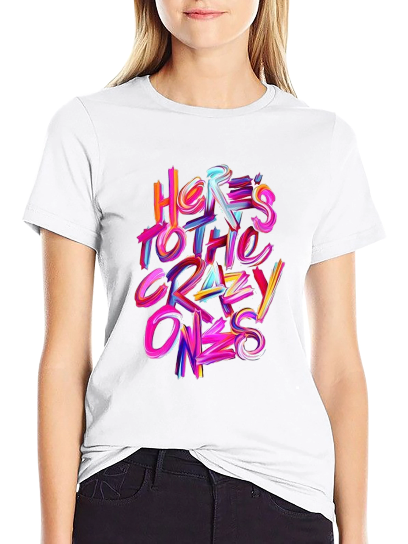 Heres to the Crazy Ones Graphic Tee