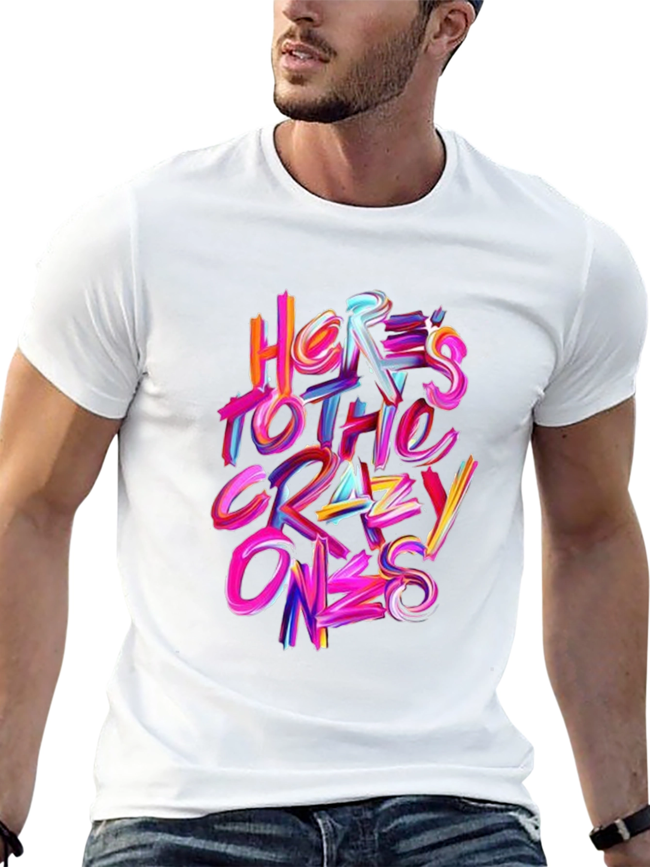 Heres to the Crazy Ones Graphic Tee