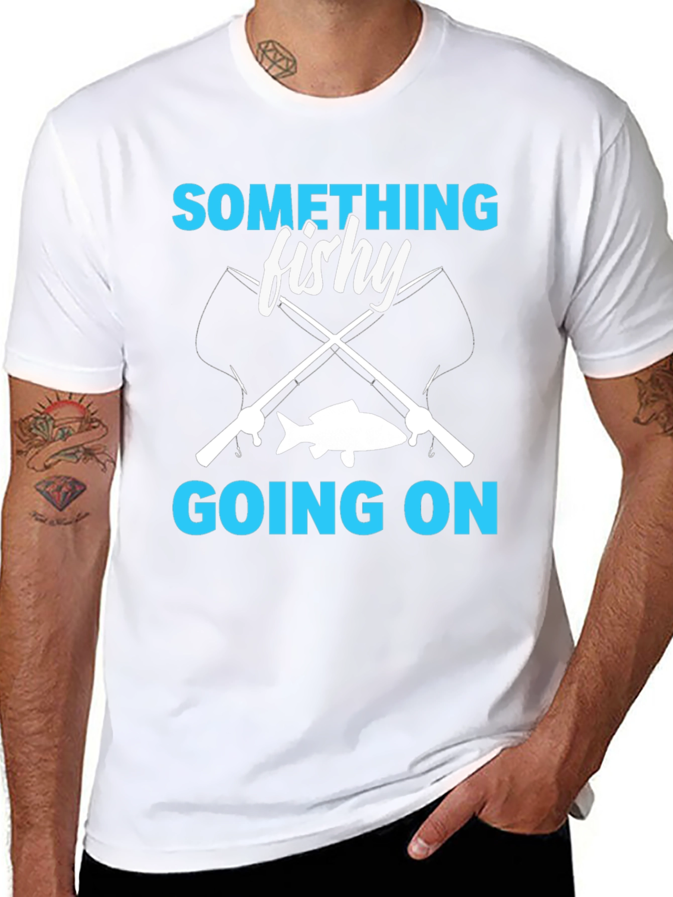 Something Fishy Going On Graphic Tee