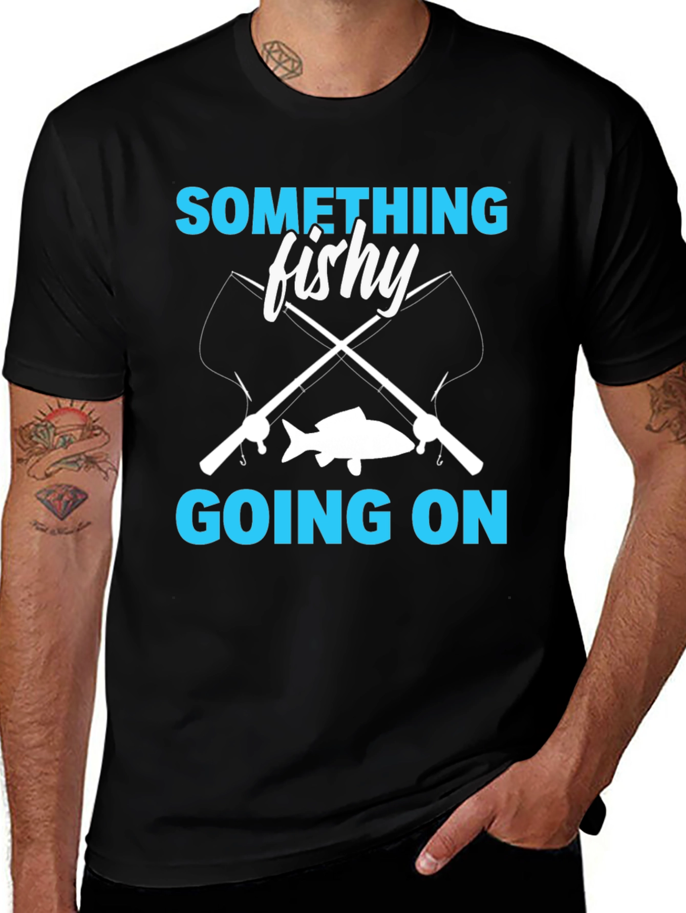 Something Fishy Going On Graphic Tee