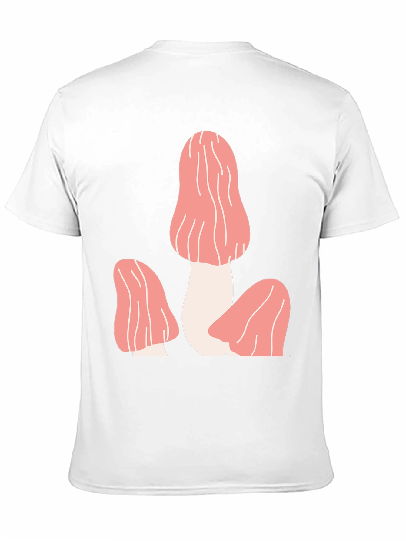 Mushroom Graphic Tee - Funky Black T-Shirt