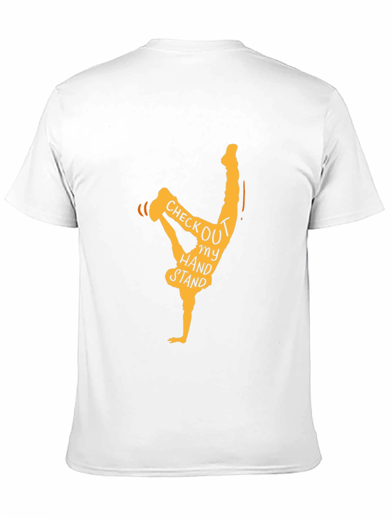 Handstand Graphic Tee - Unique Novelty T-Shirt