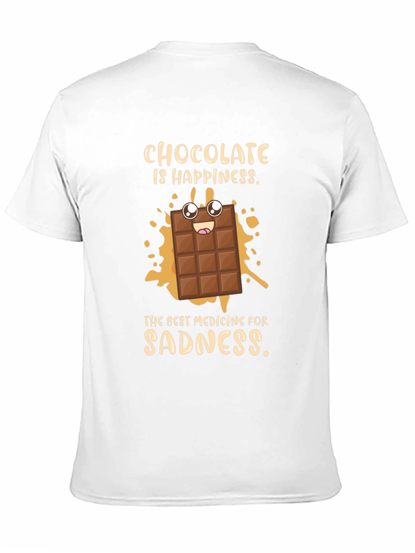 Chocolate Happiness Graphic T-Shirt