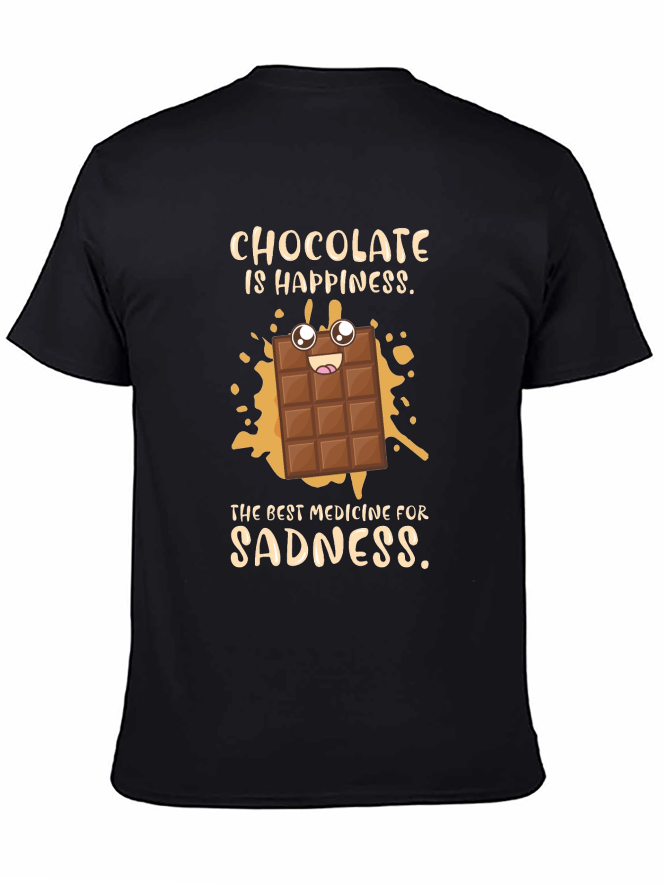 Chocolate Happiness Graphic T-Shirt