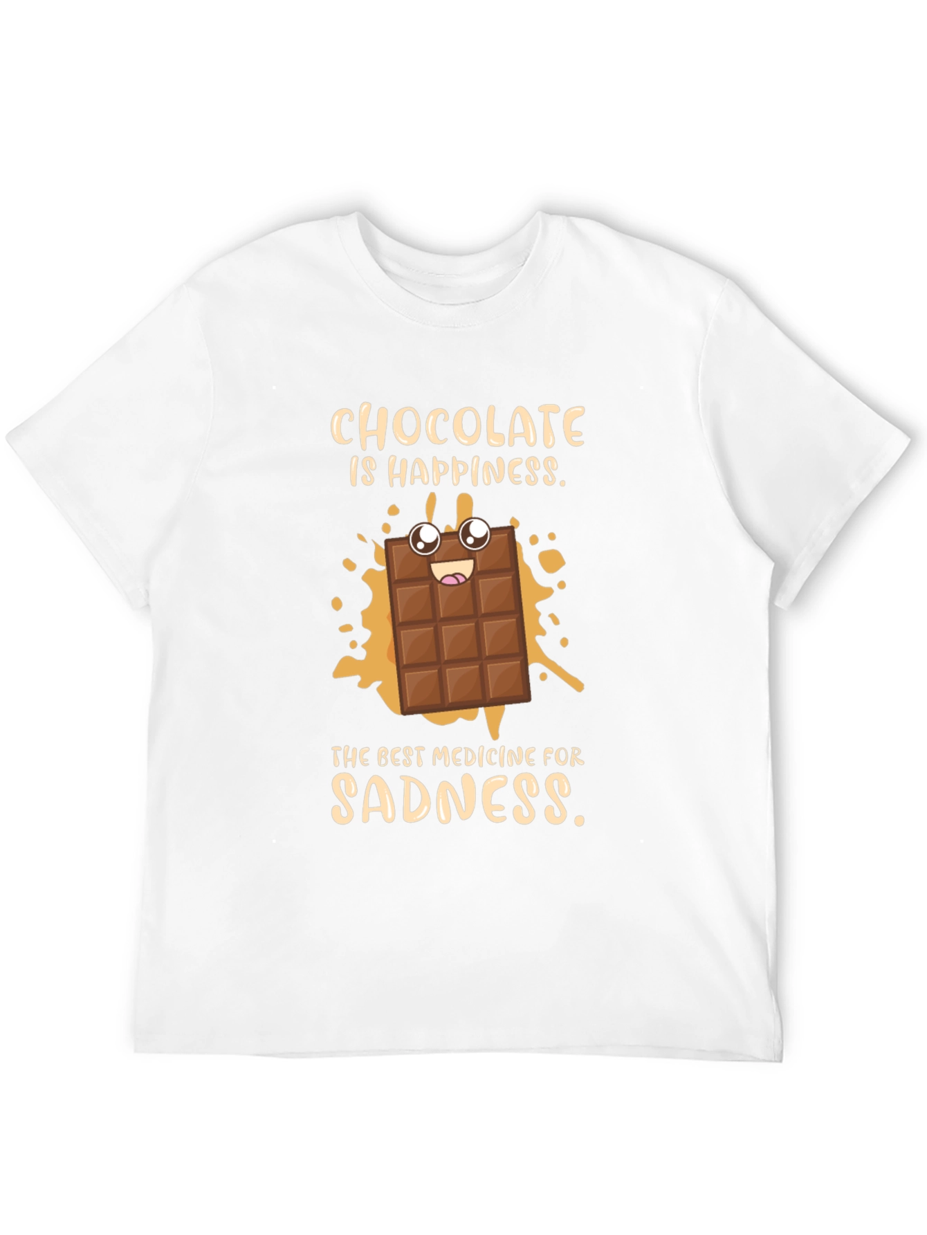 Chocolate Happiness Graphic T-Shirt