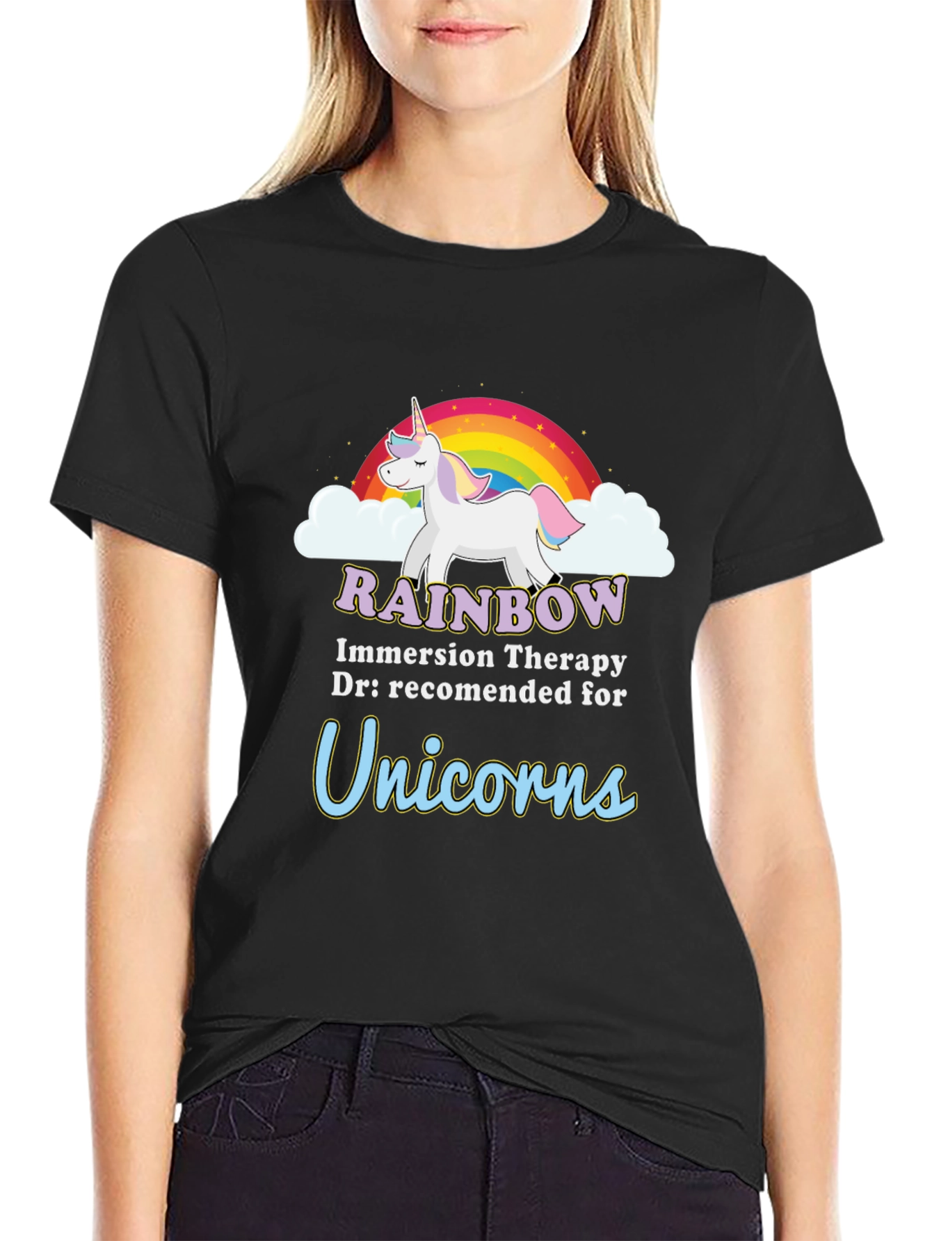 Rainbow Unicorn Immersion Therapy T-Shirt